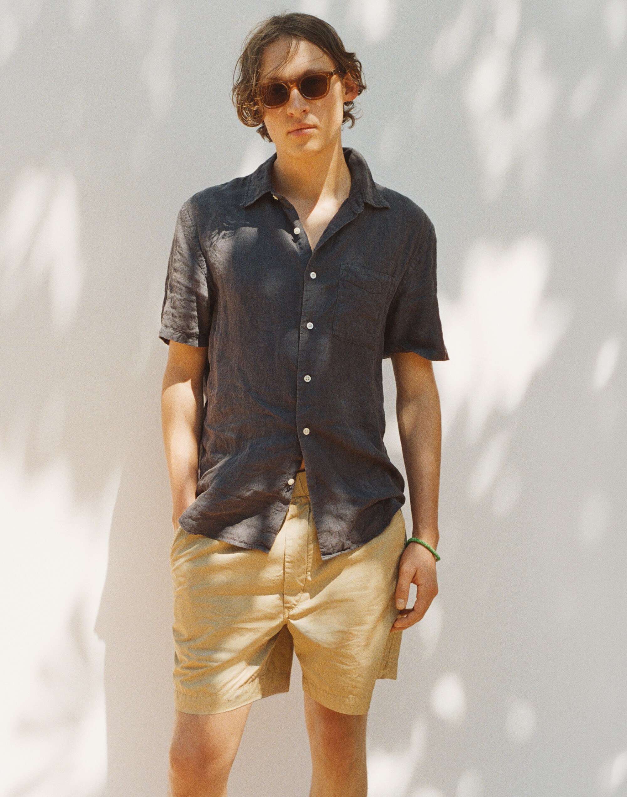 The Allday Short-Sleeve Shirt in Linen