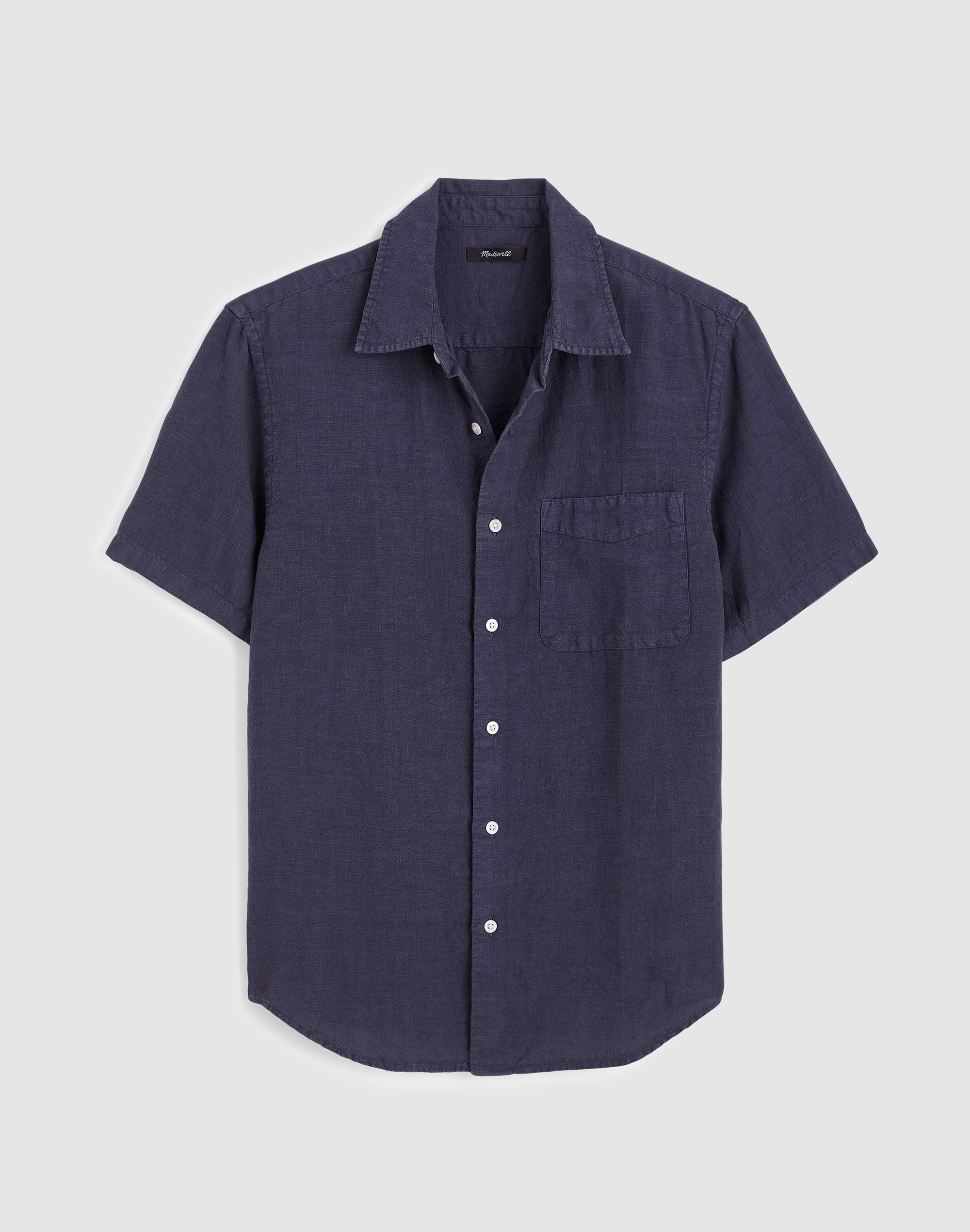 The Allday Short-Sleeve Shirt in Linen