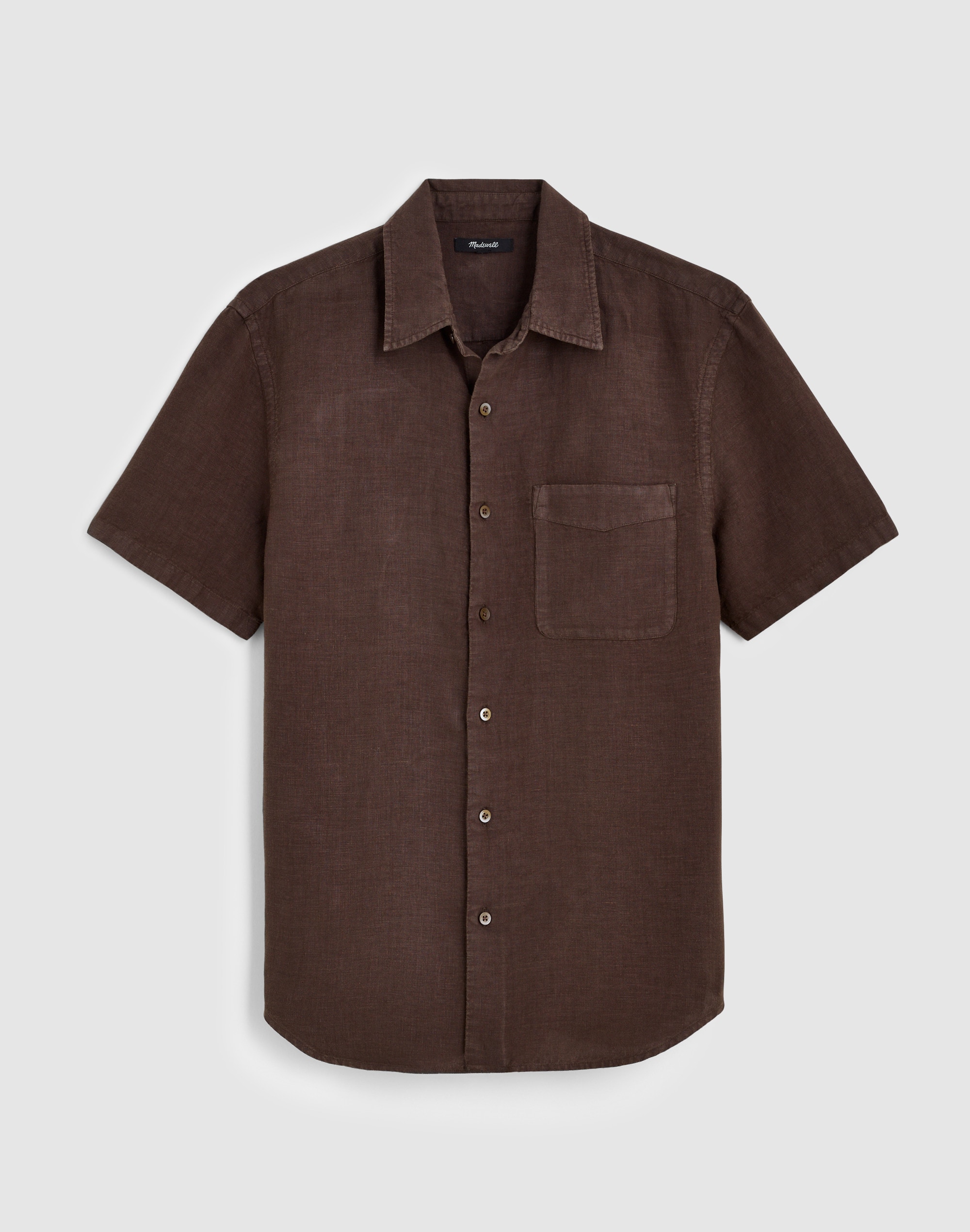 The Allday Short-Sleeve Shirt in Linen