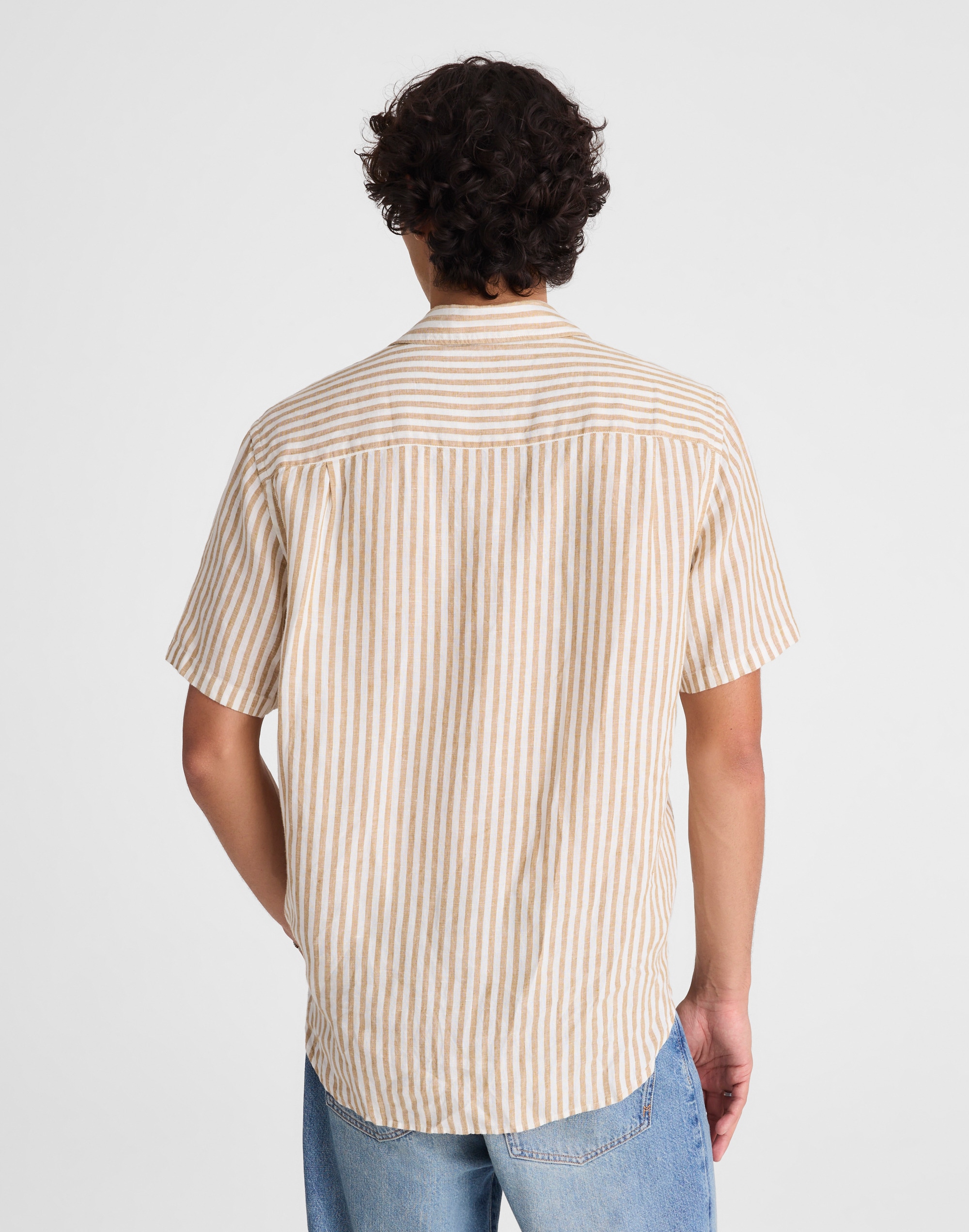 The Allday Short-Sleeve Shirt in Linen