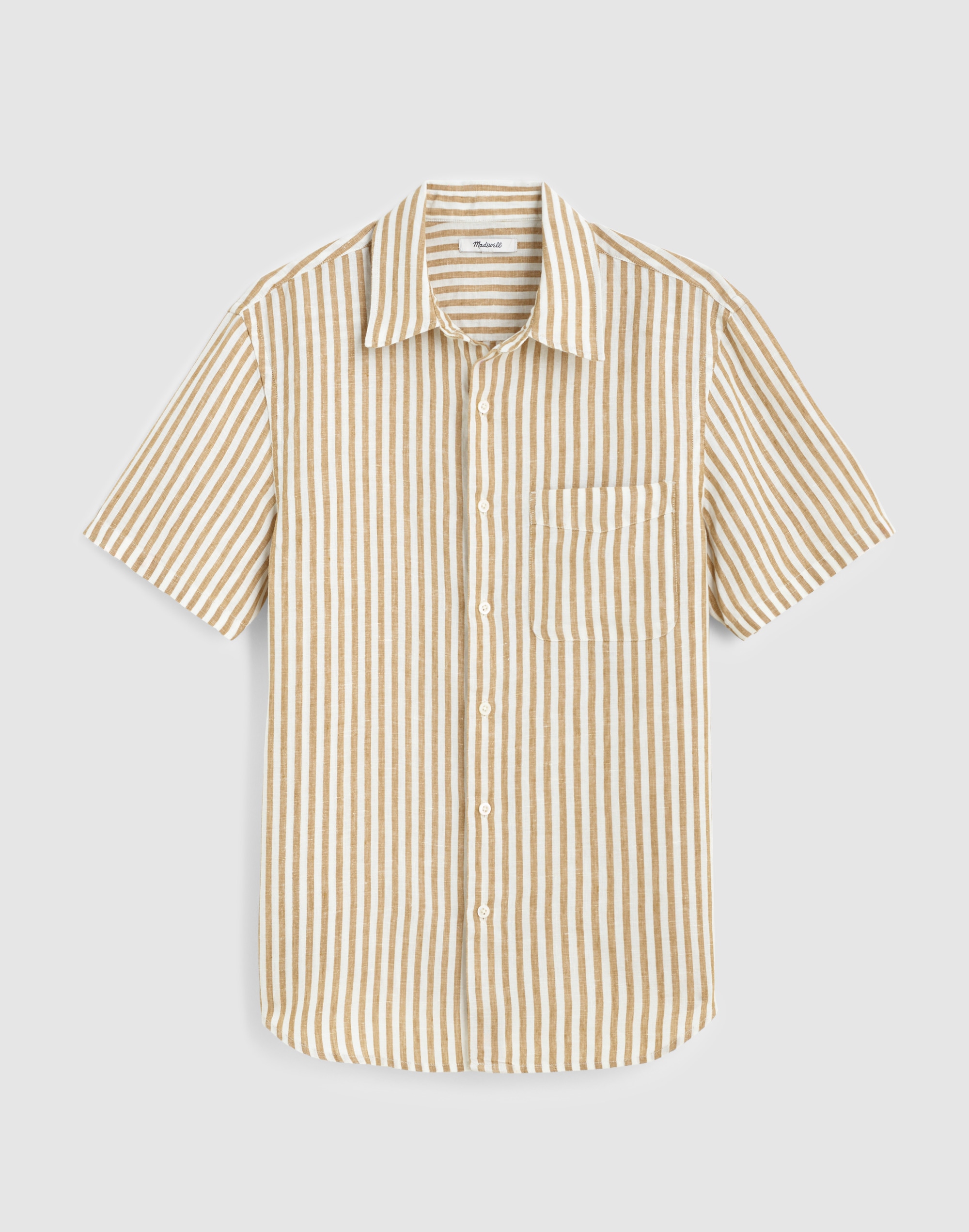 The Allday Short-Sleeve Shirt in Linen