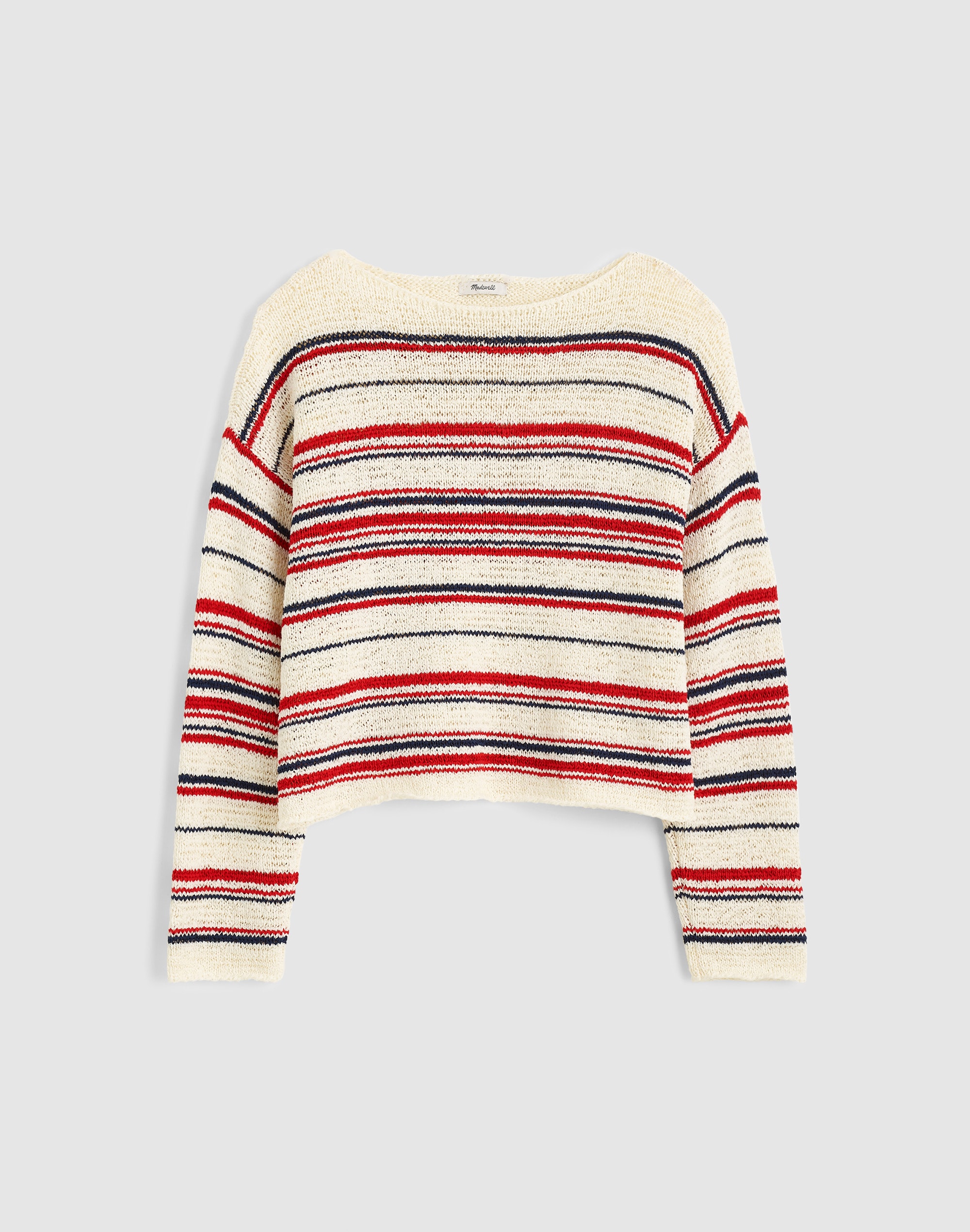 Boatneck Pullover Sweater