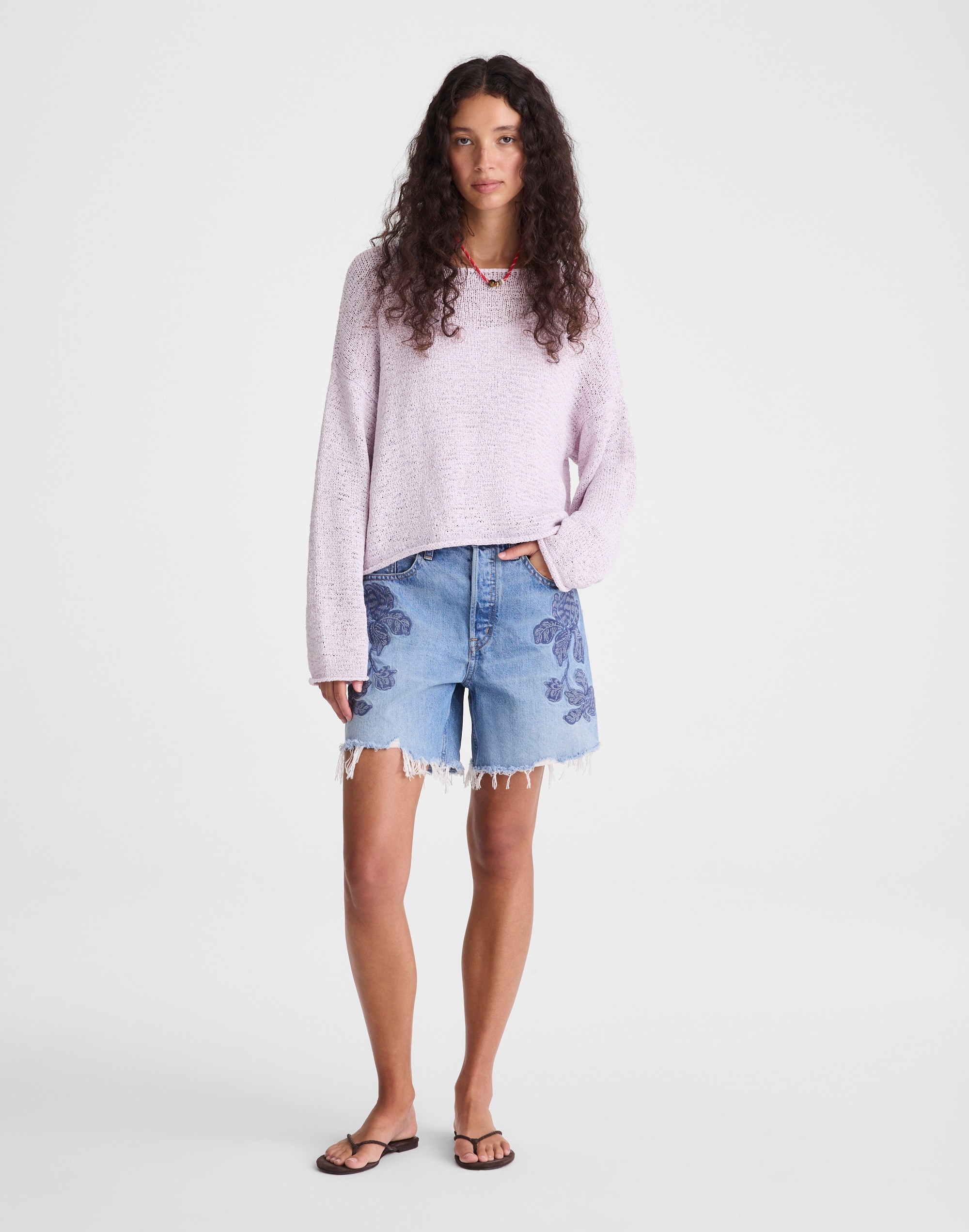 Boatneck Pullover Sweater