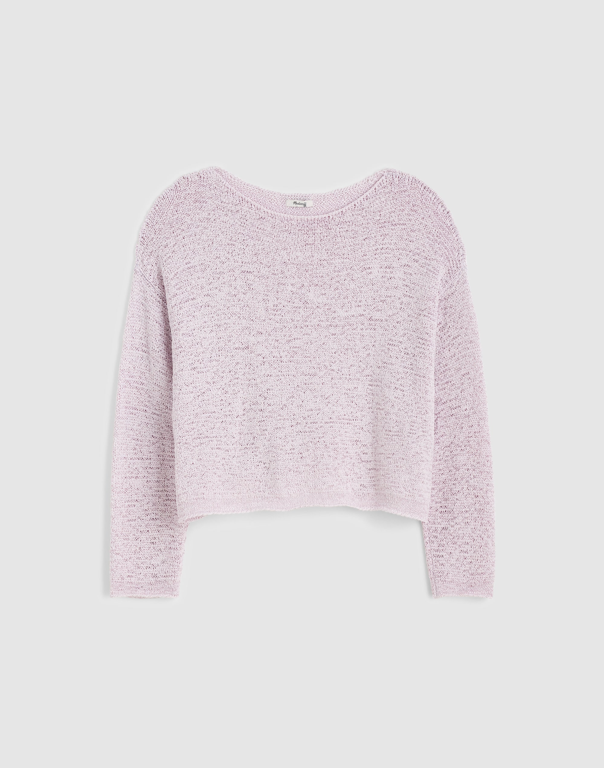 Boatneck Pullover Sweater