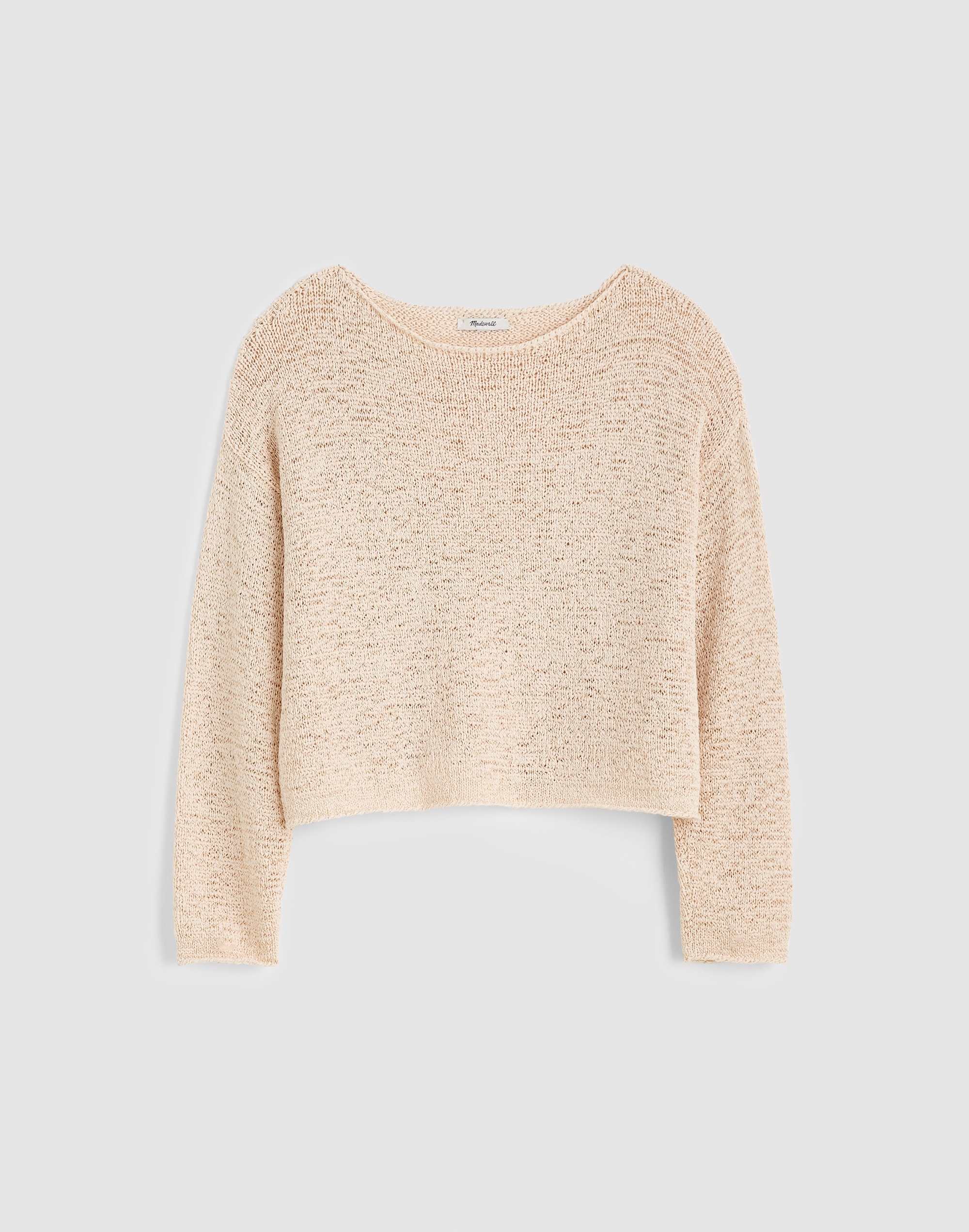 Boatneck Pullover Sweater