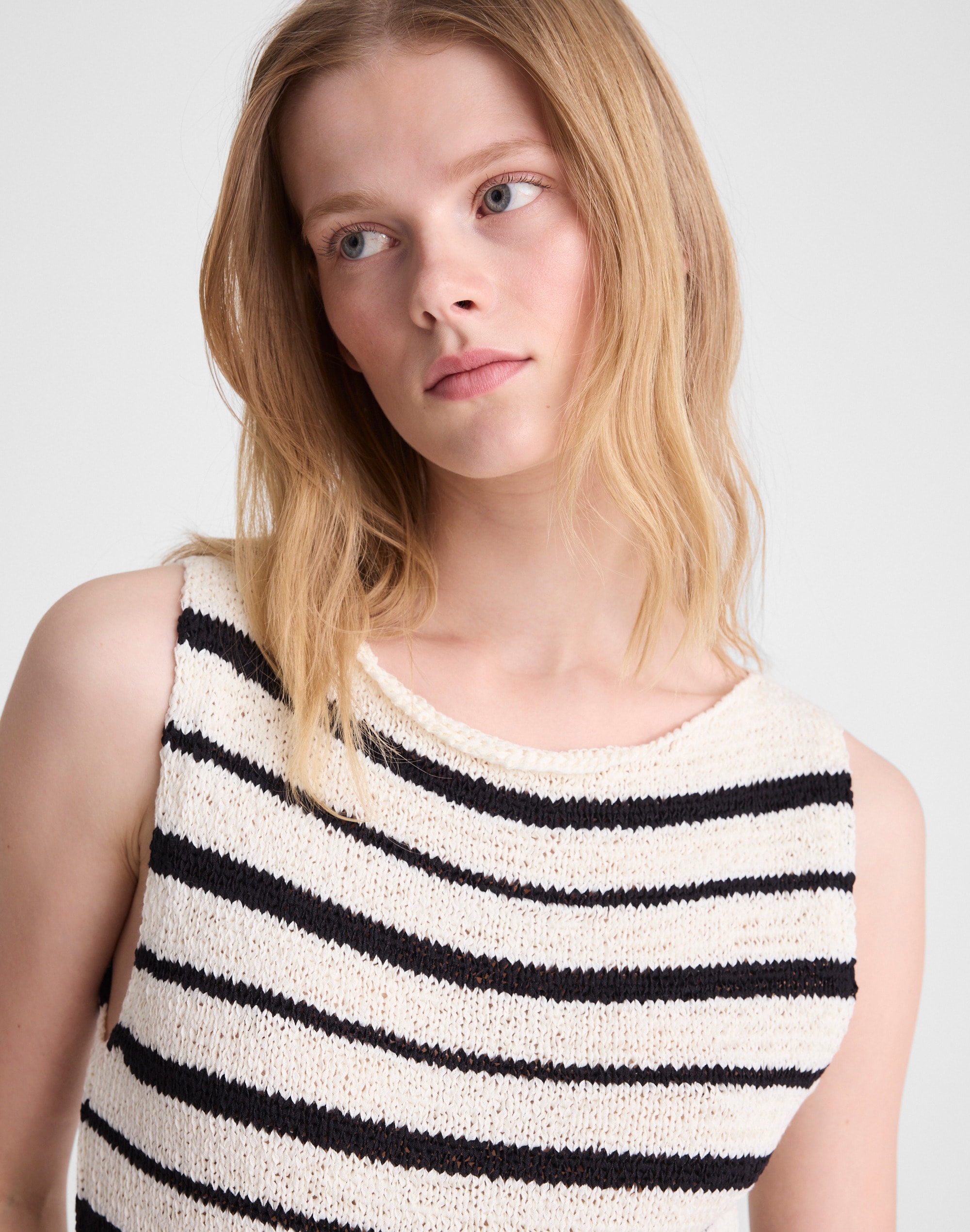 Boatneck Sweater Tank