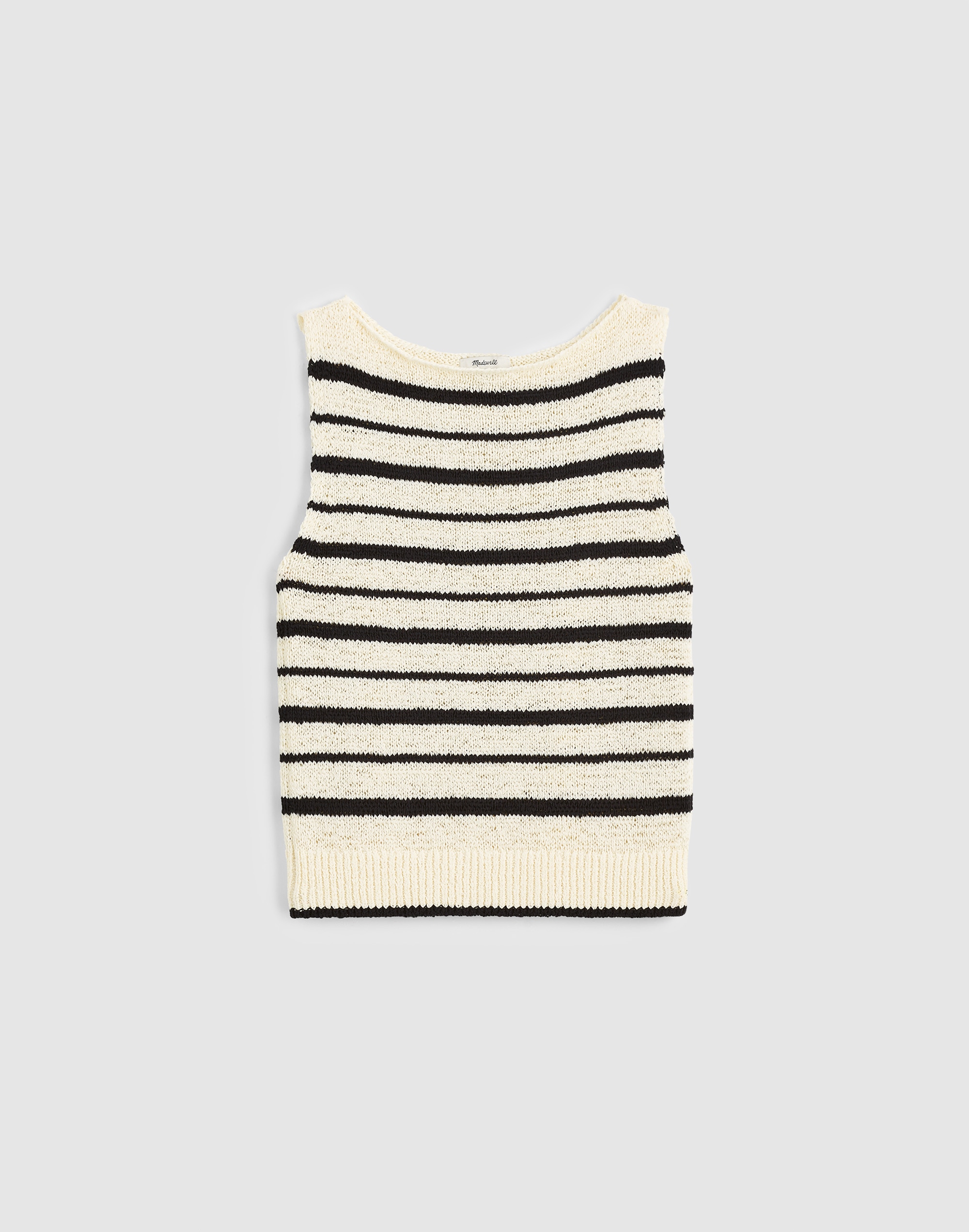 Boatneck Sweater Tank