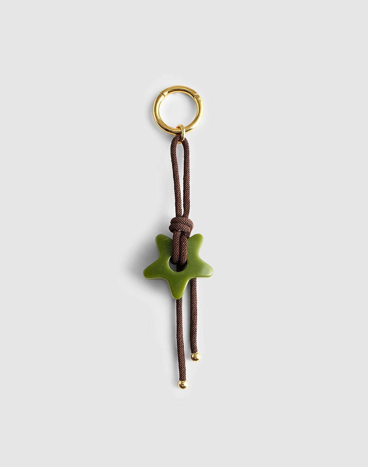 Stone Star Bag Charm