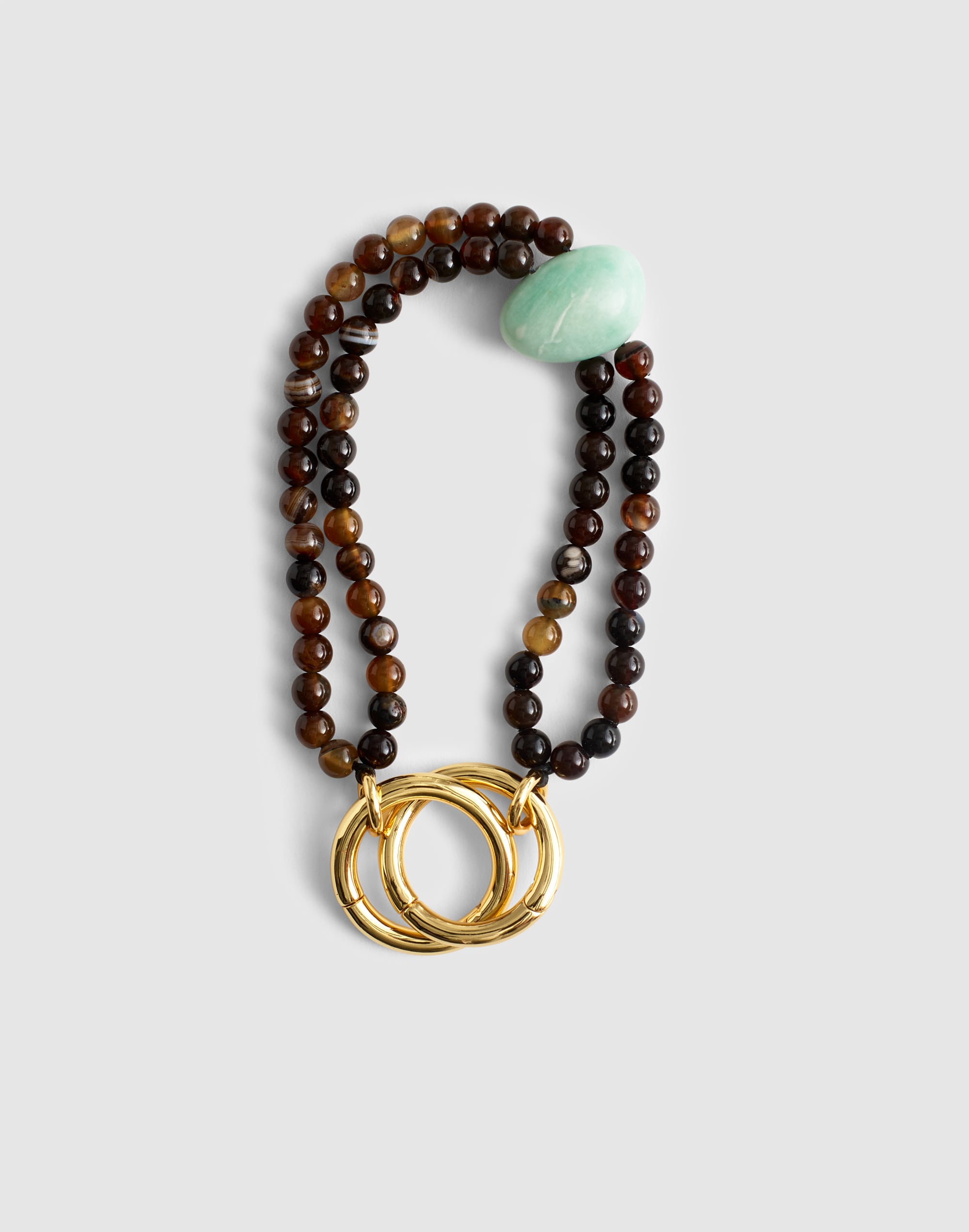 Madewell Double-strand Beaded Bag Charm In Multi