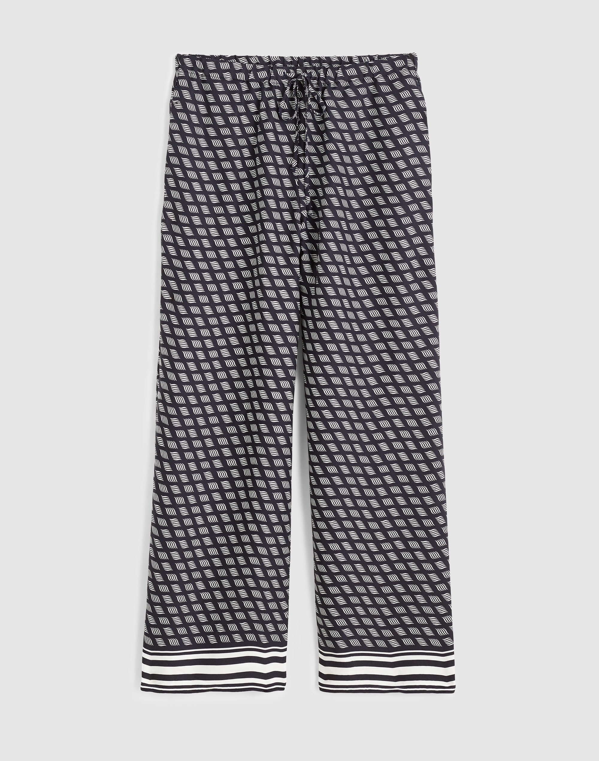 Pull-On Pants in Satin