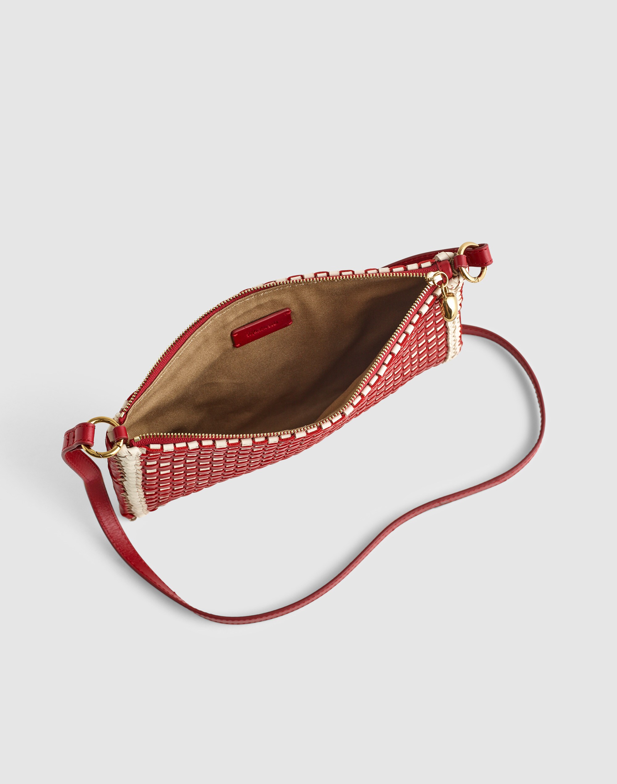 The Signature Woven Crossbody Bag
