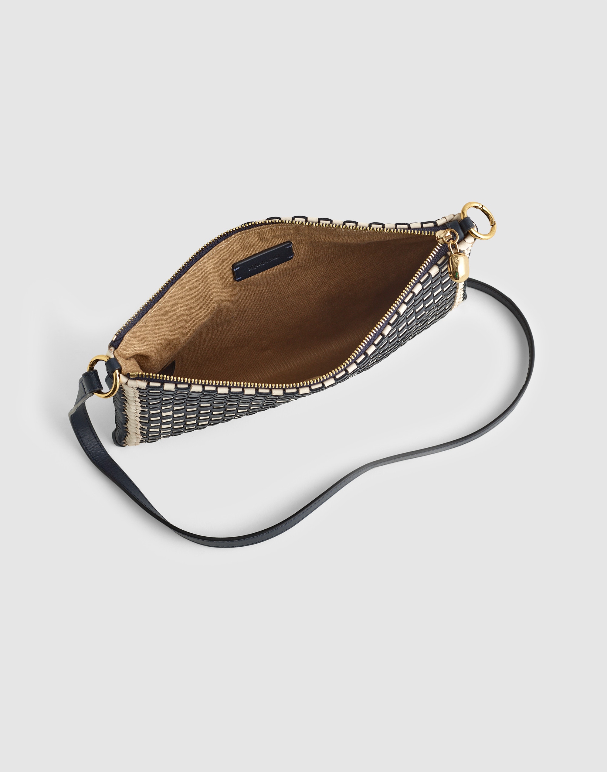 The Signature Woven Crossbody Bag