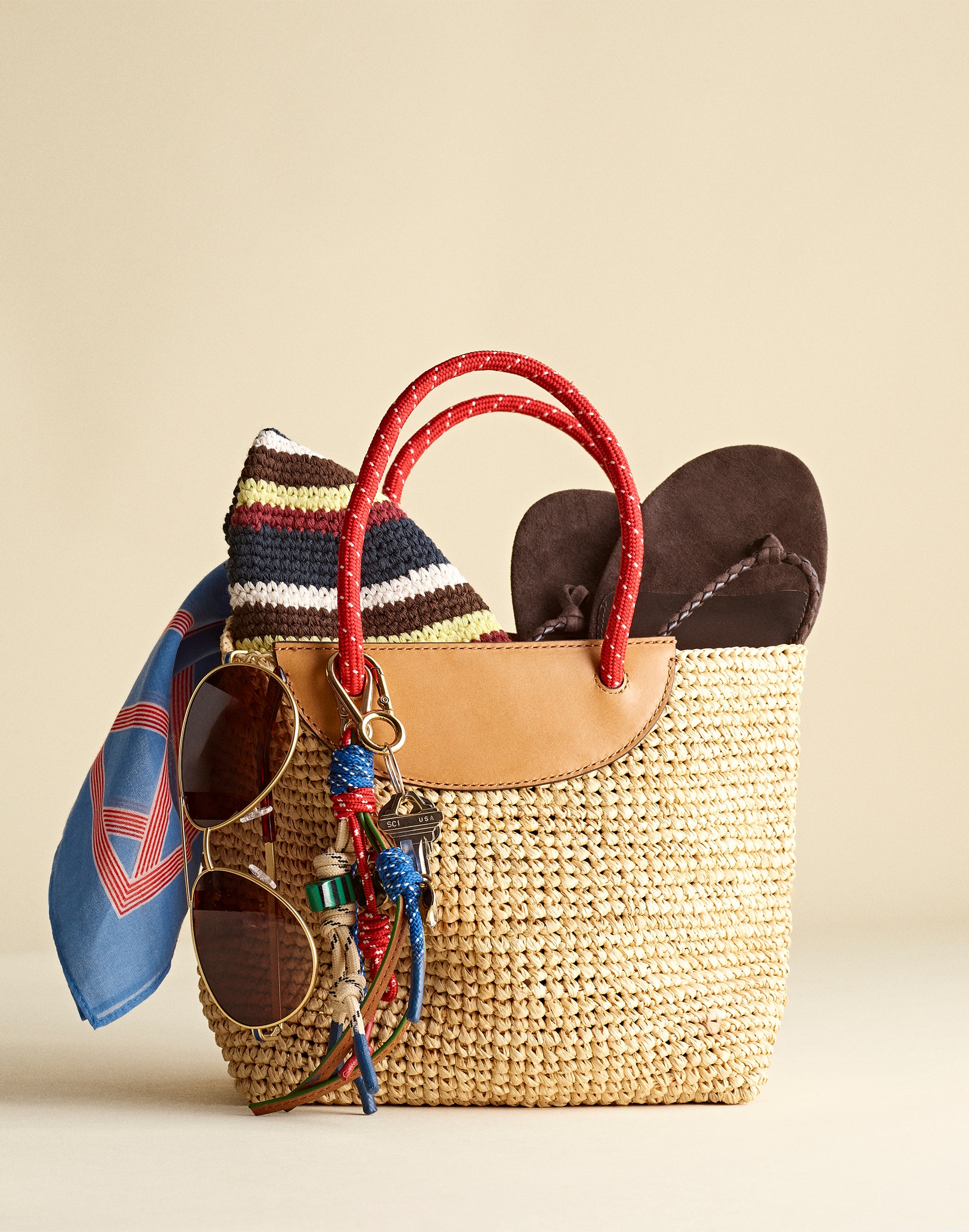 The Woven Mini Tote