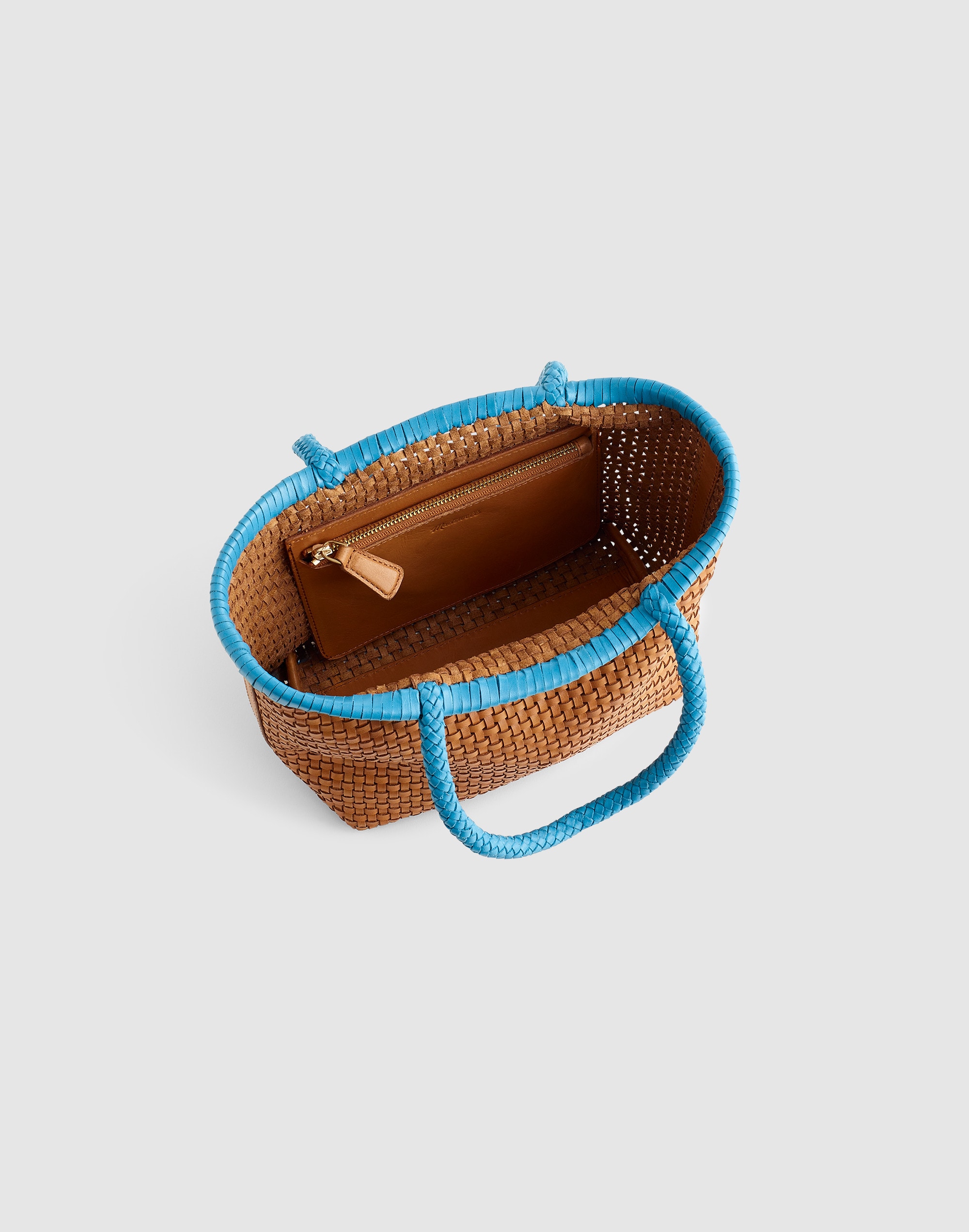 The Signature Woven Mini Tote