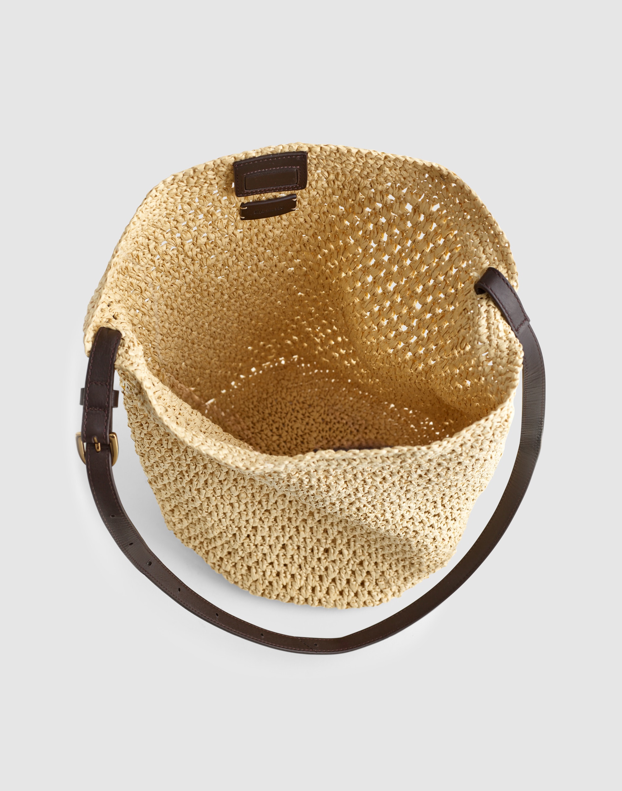 Handwoven Bucket Bag