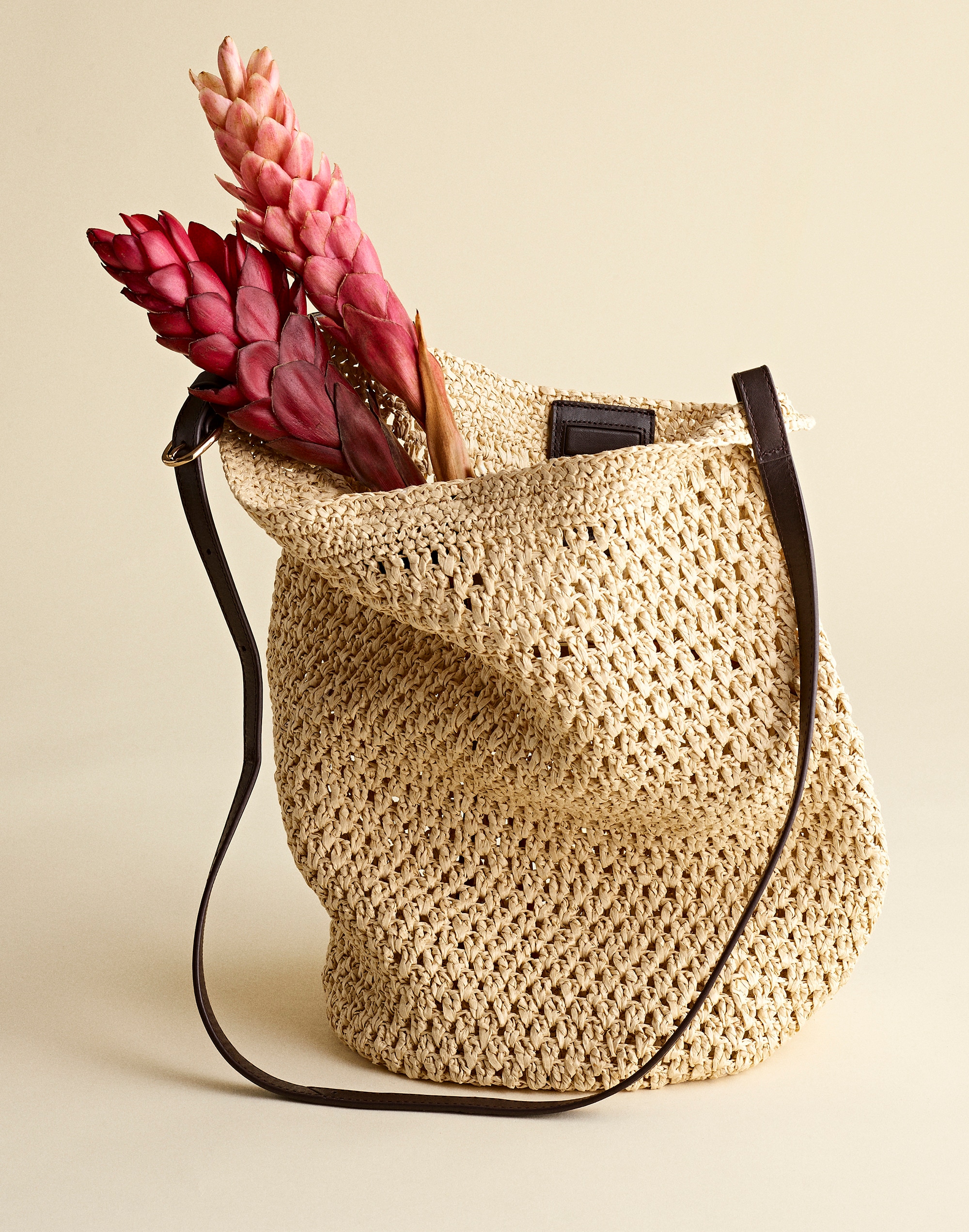 Handwoven Bucket Bag