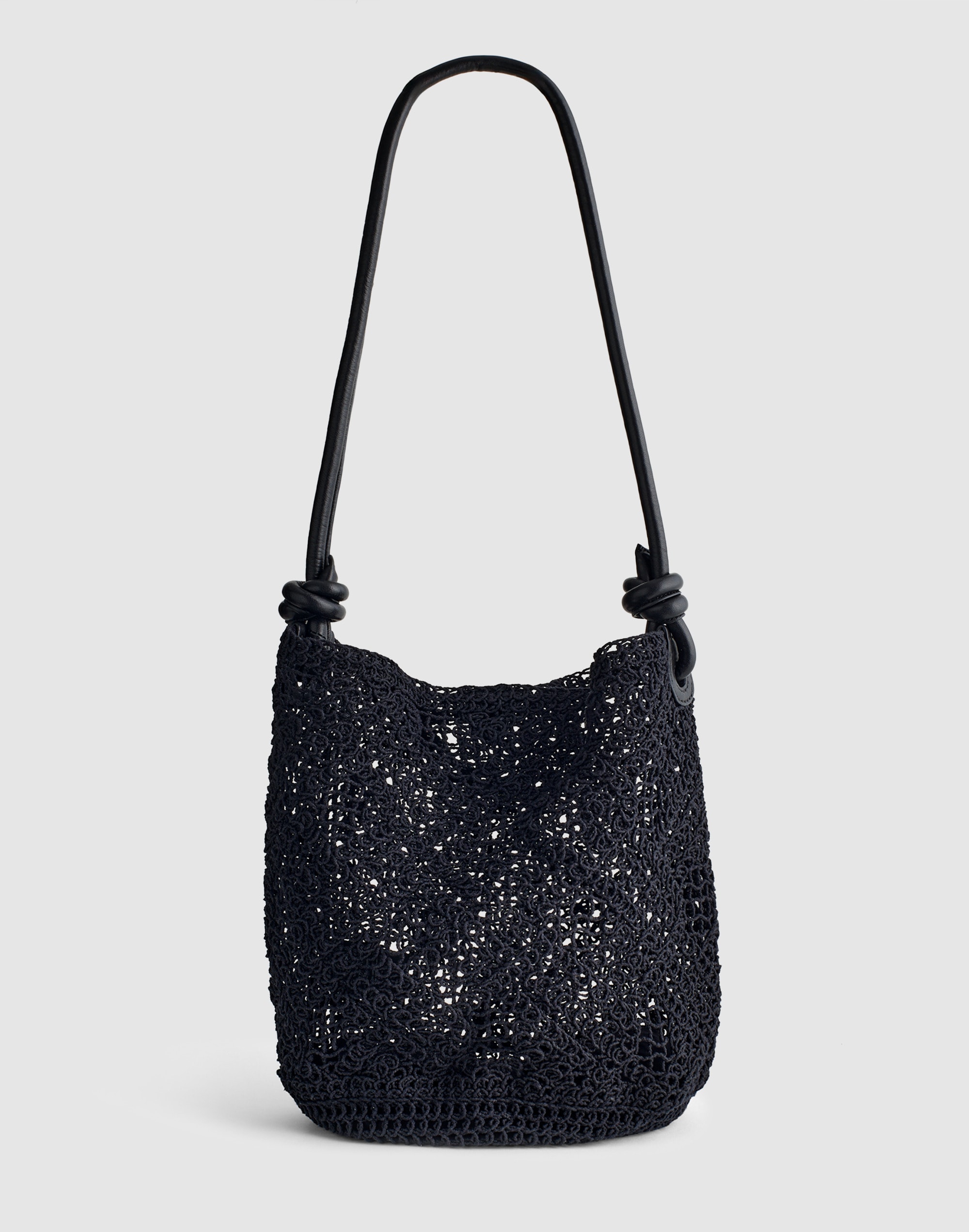 open-weave tote