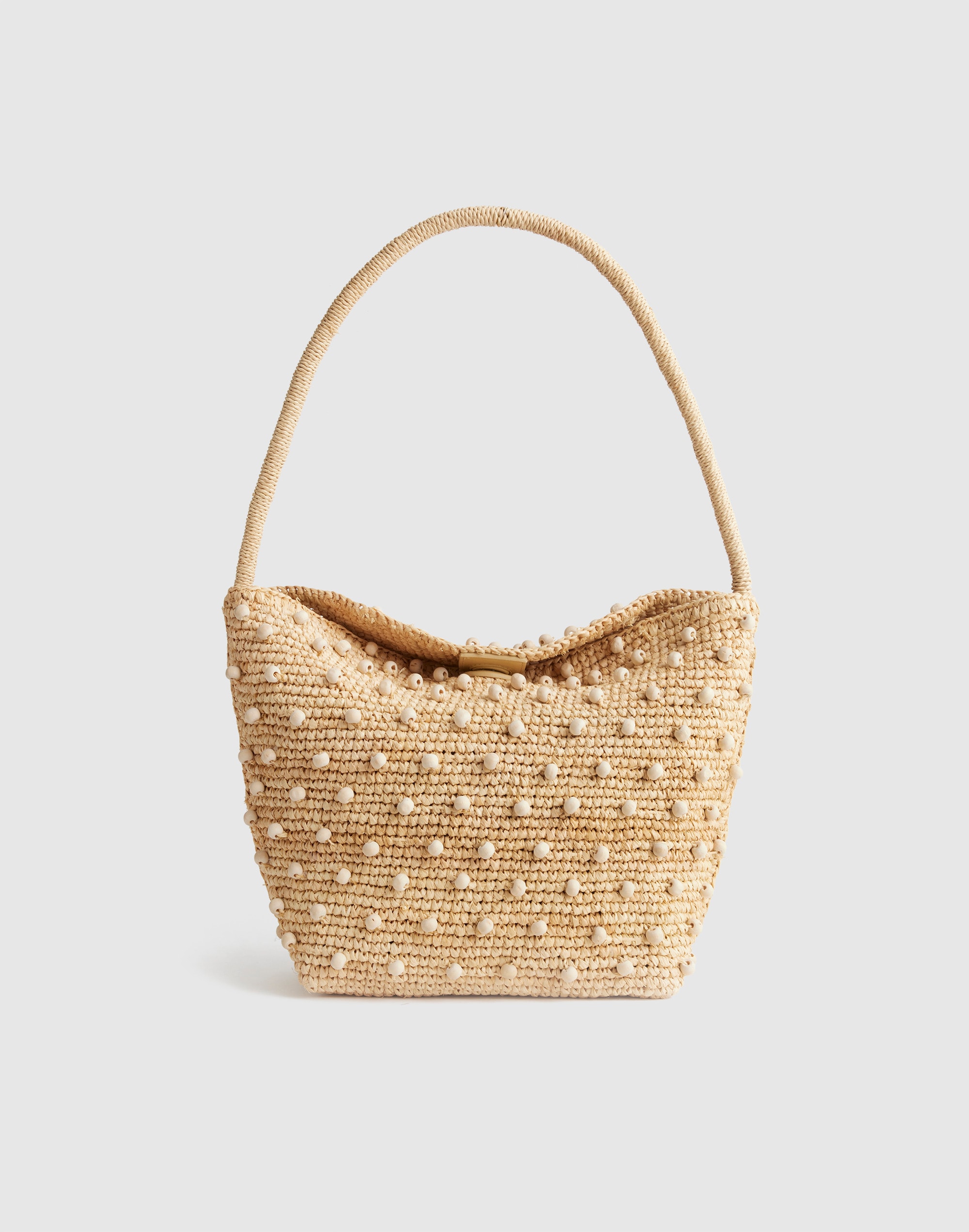 the handwoven shoulder bag