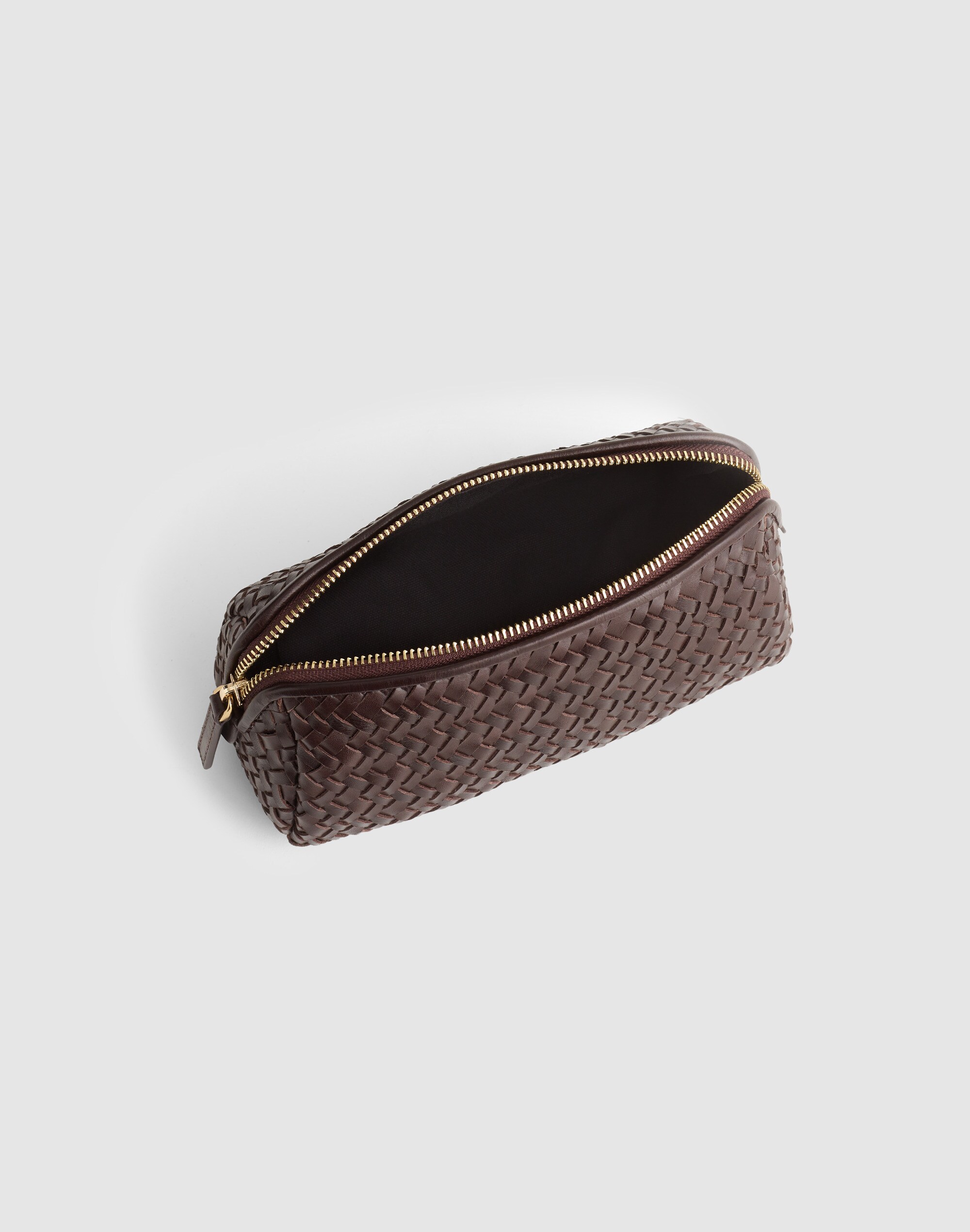 The Signature Woven Zip Pouch