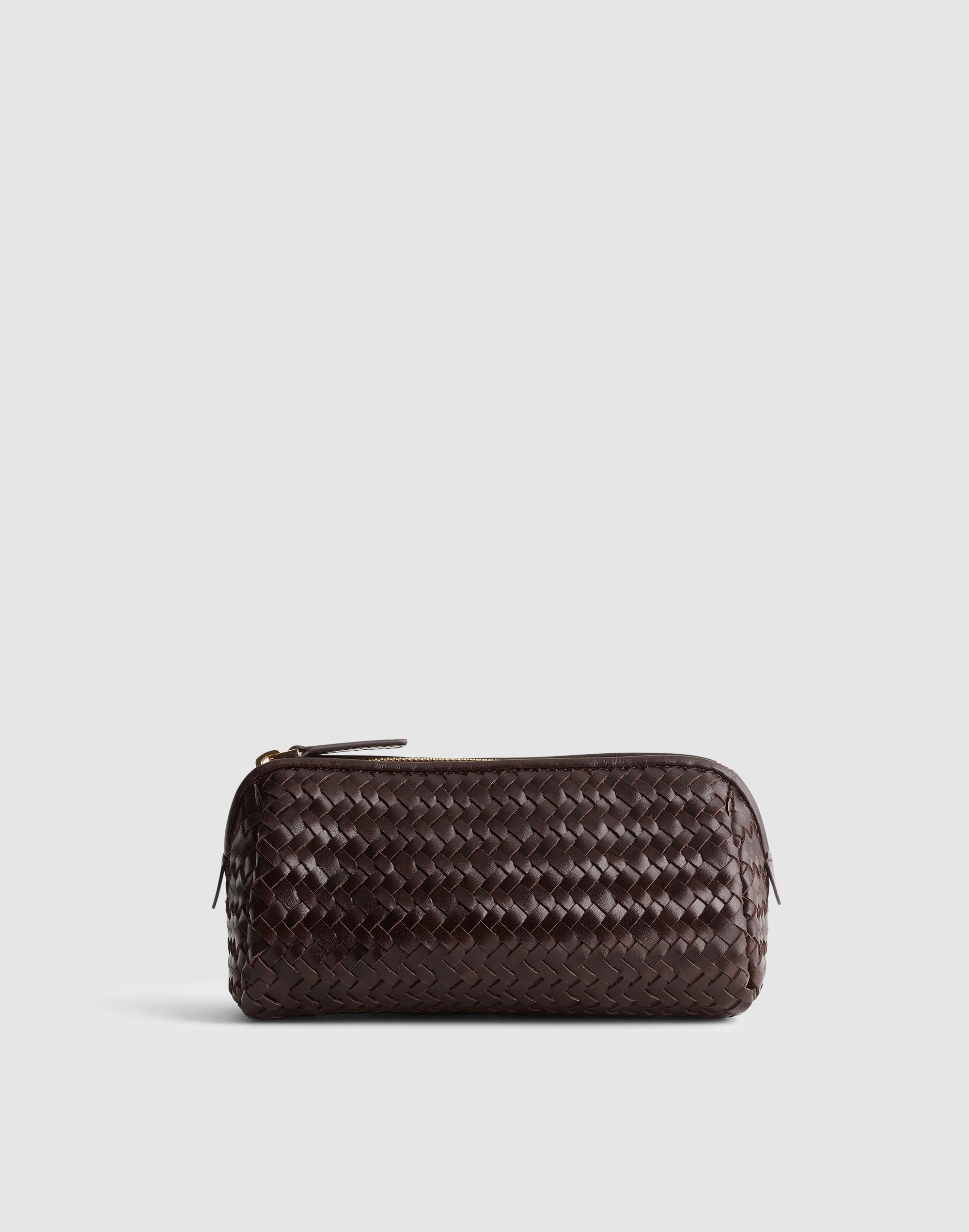 The Signature Woven Zip Pouch