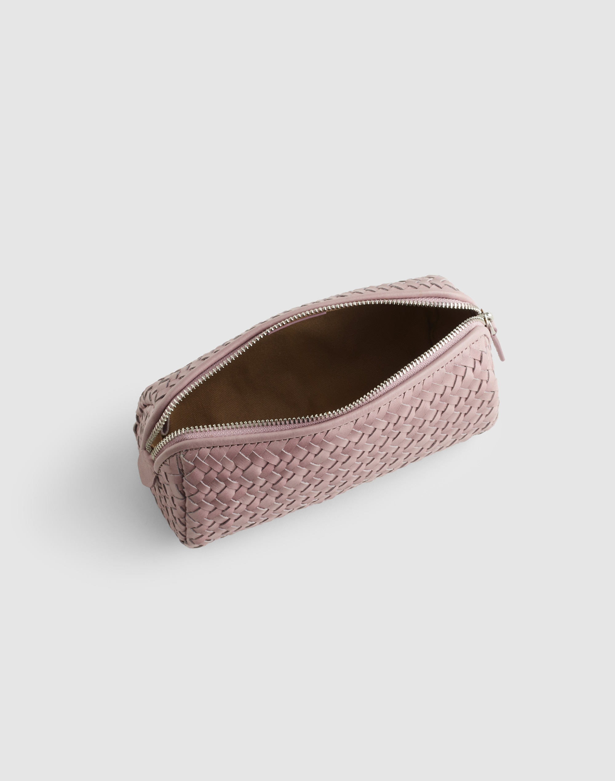 The Signature Woven Zip Pouch