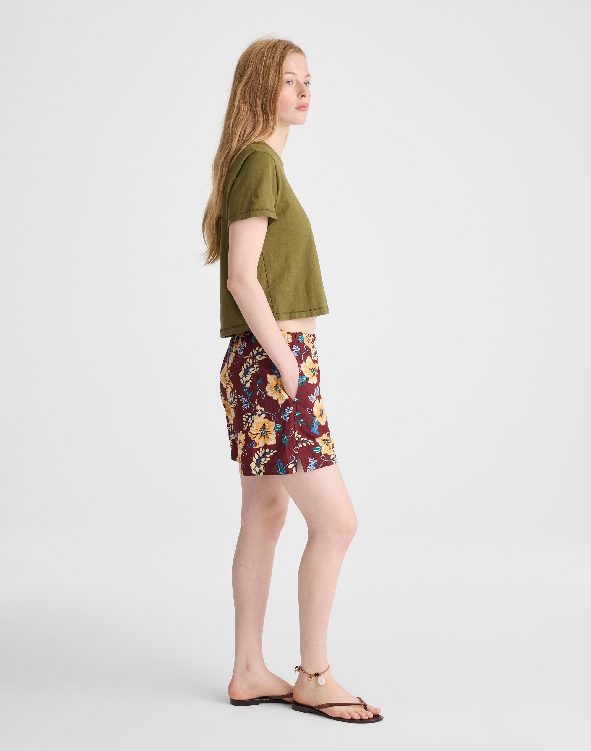 Pull-On Drawstring Boardshorts