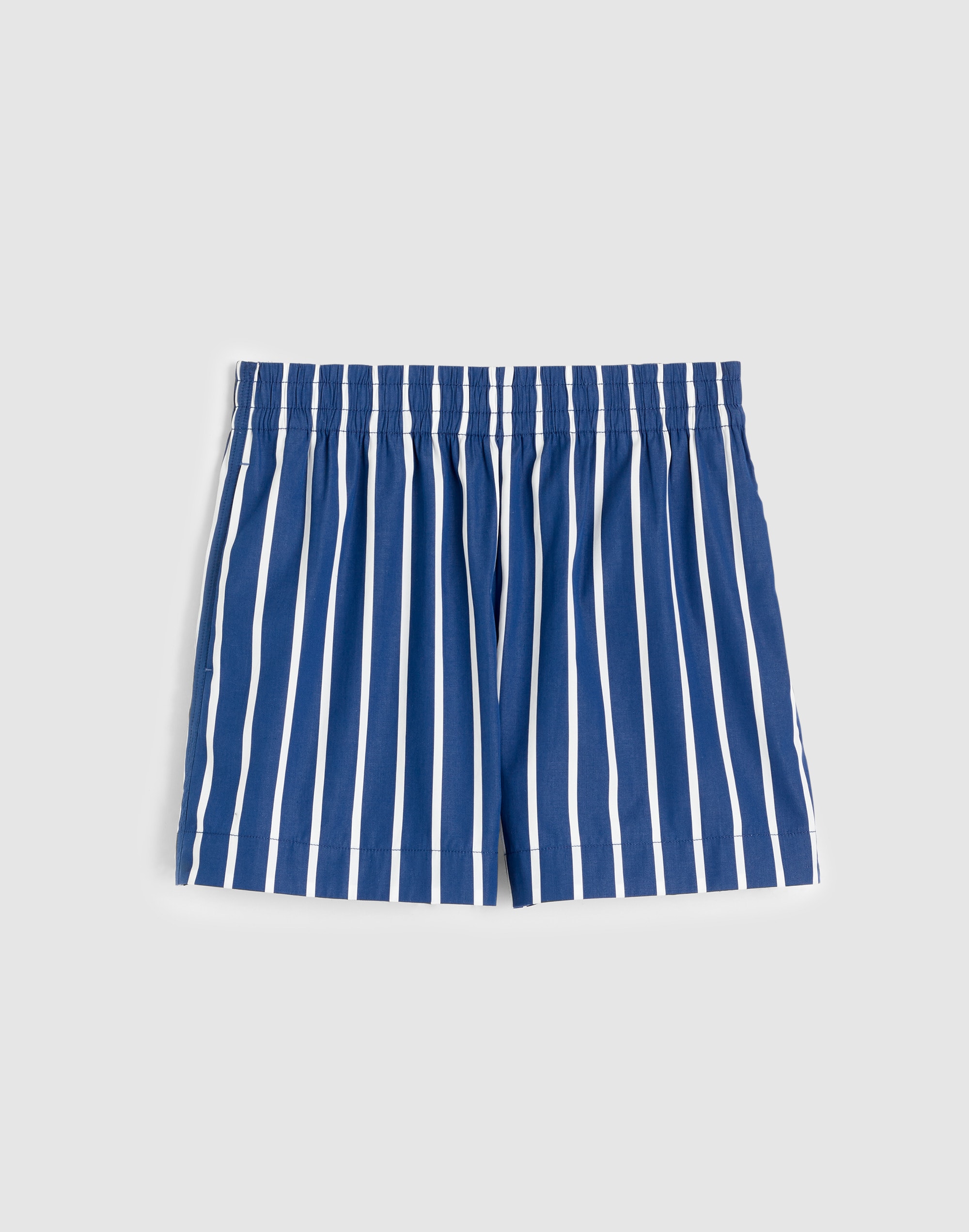 Pull-On Shorts in Poplin