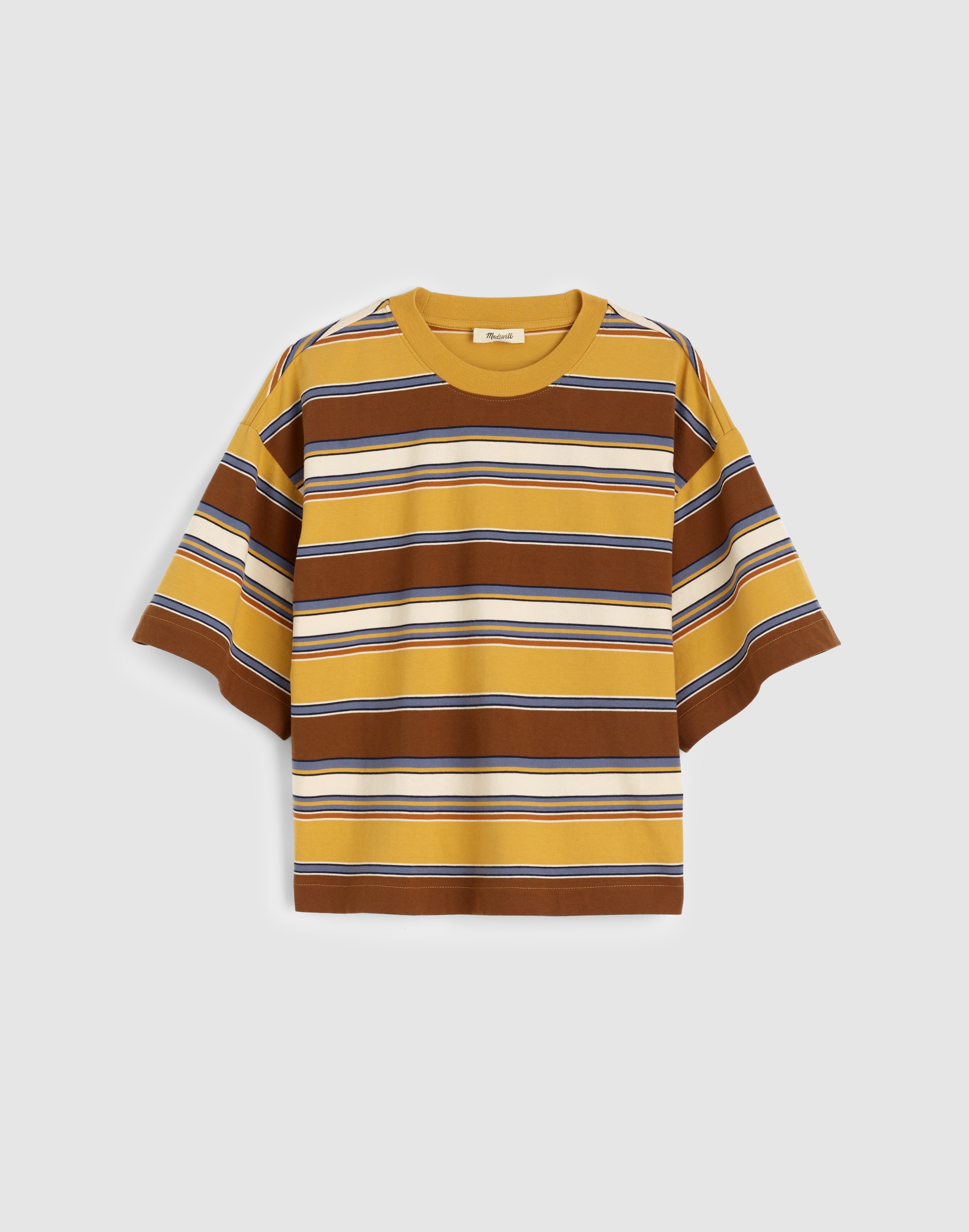 The Boxy Crop Tee in Allday Jersey