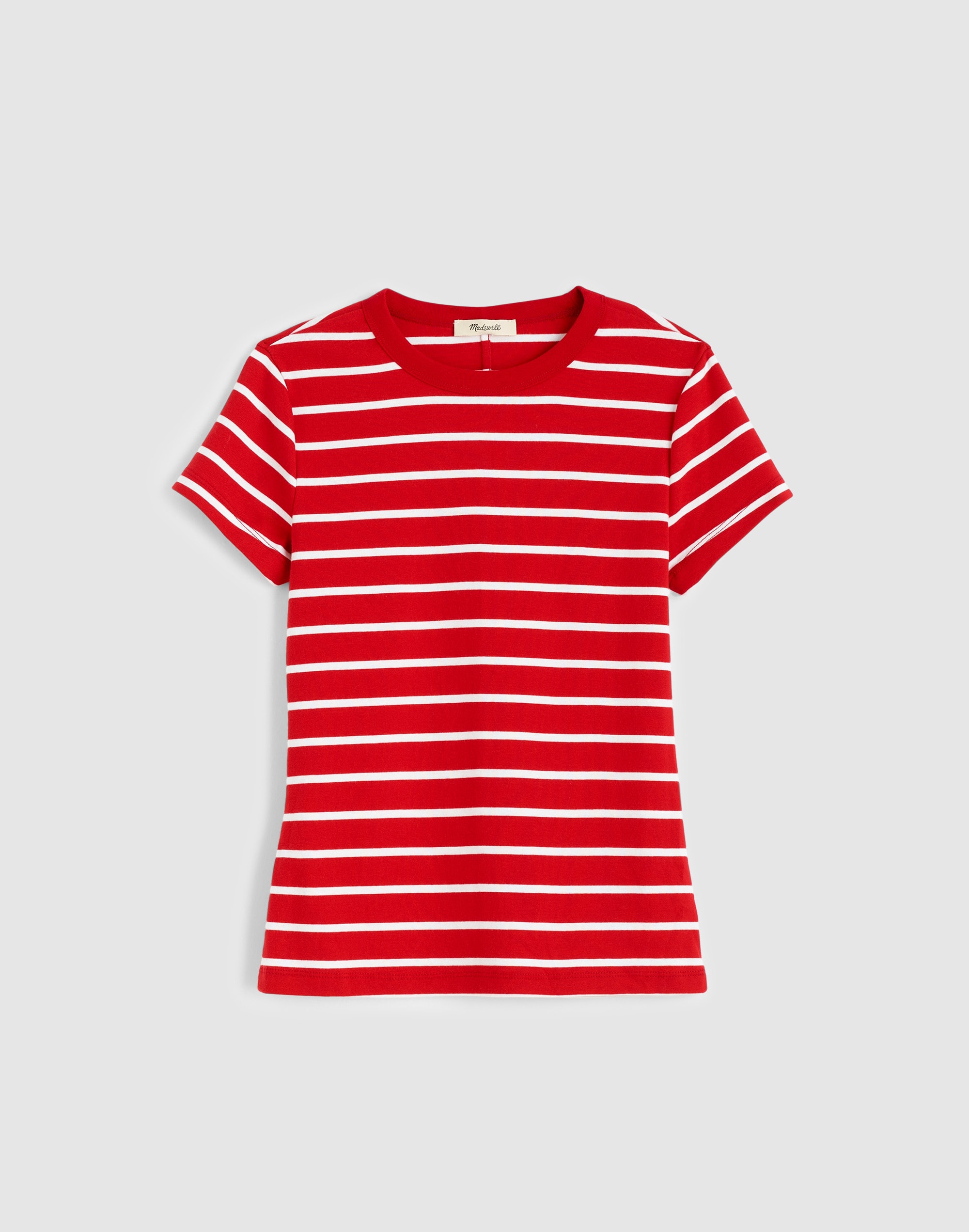 The '90s Crewneck Tee in Compact Cotton