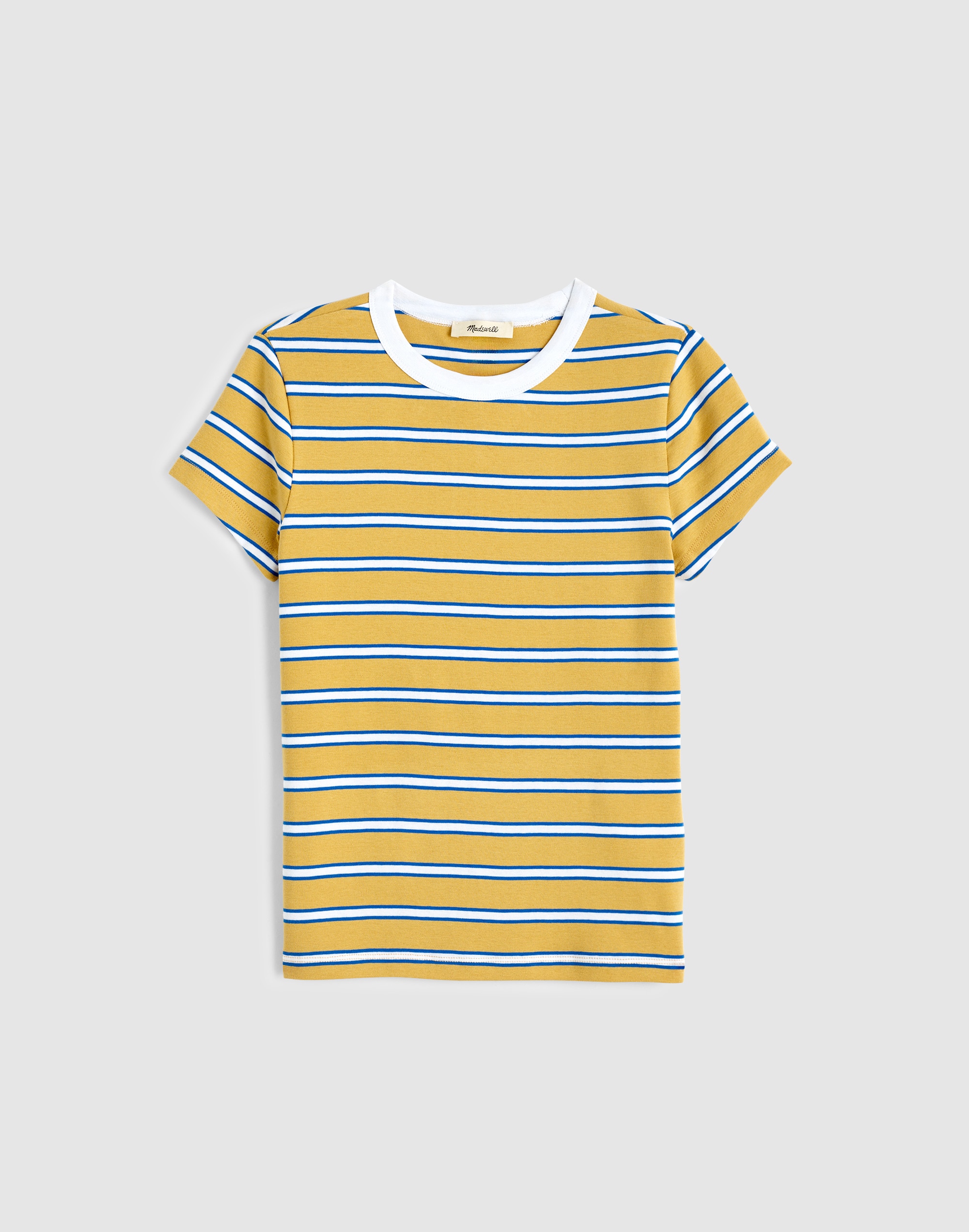 The '90s Crewneck Tee in Compact Cotton