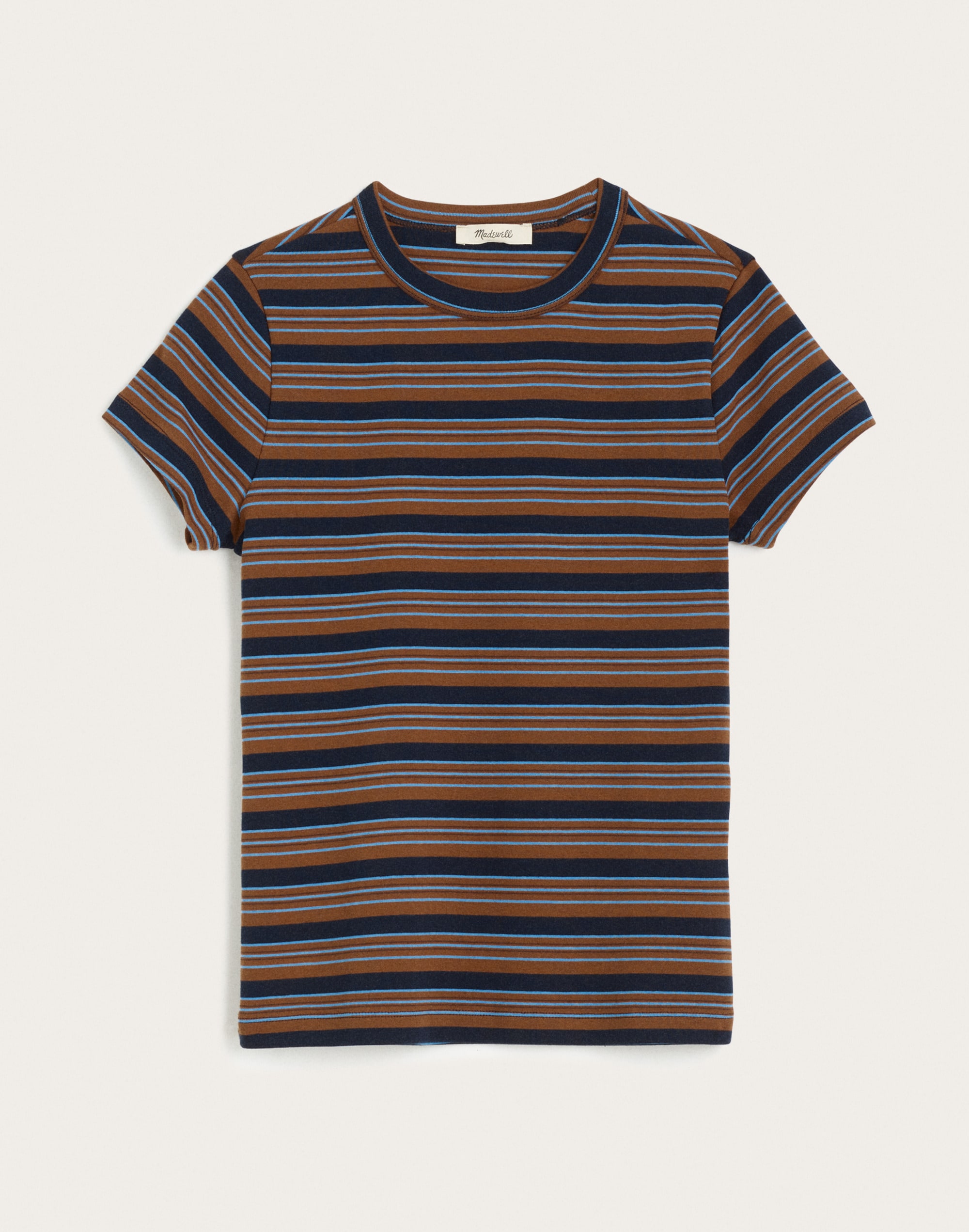 The '90s Crewneck Tee in Compact Cotton