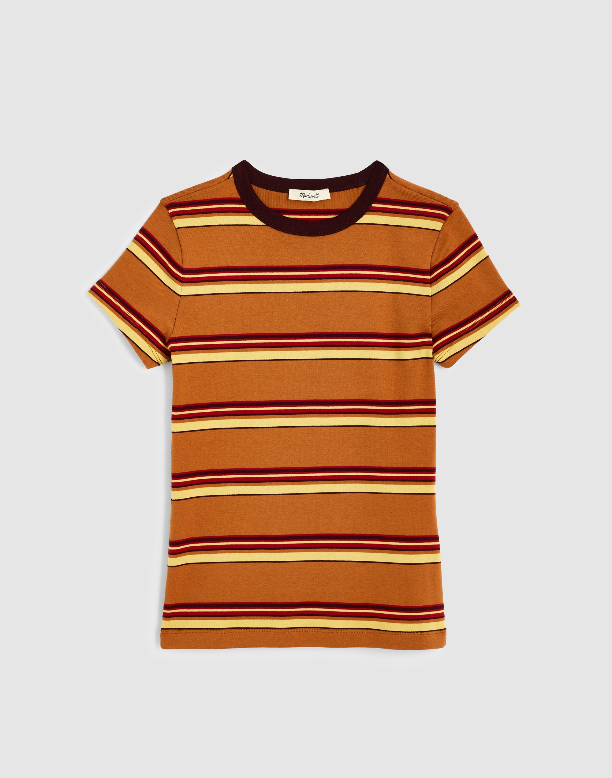 The '90s Crewneck Tee in Compact Cotton