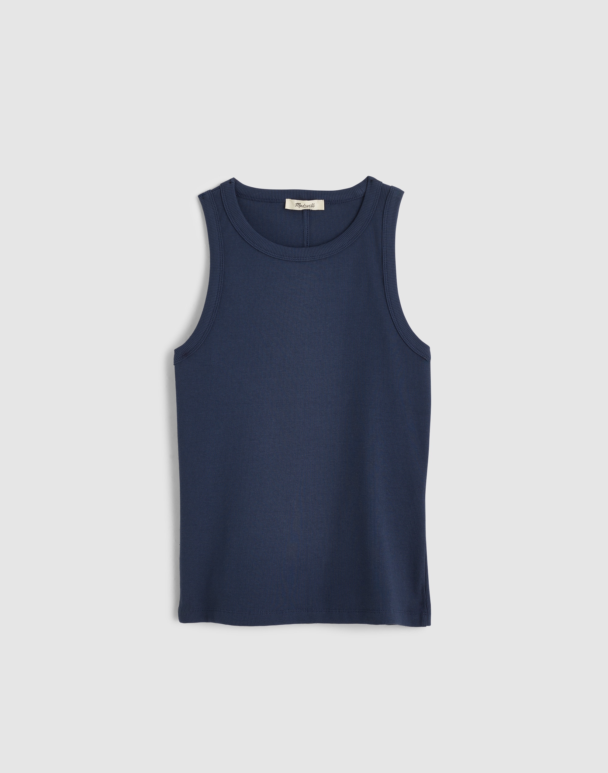 Madewell The Essential Tank In Blue