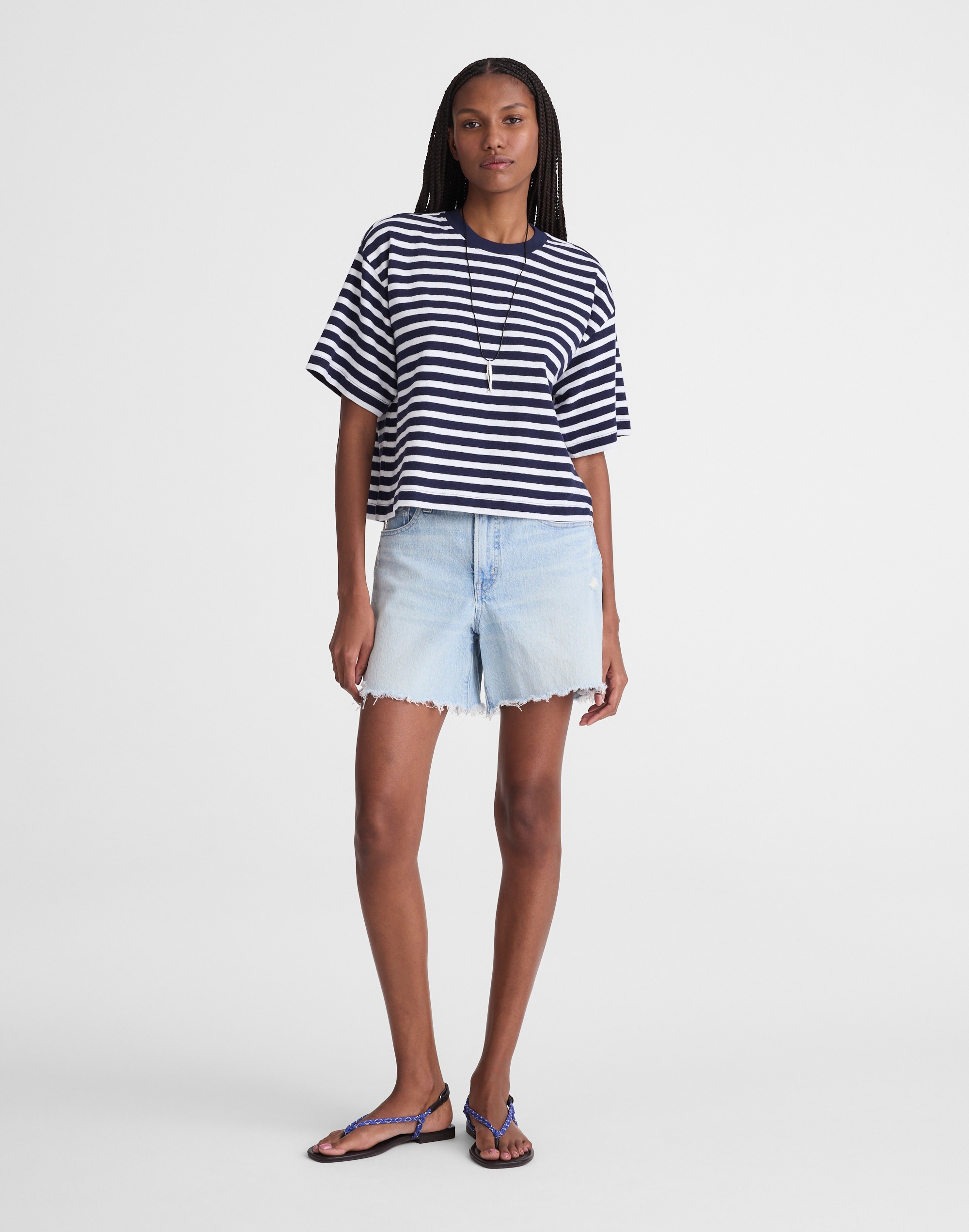 The Easy Crewneck Short-Sleeve Tee