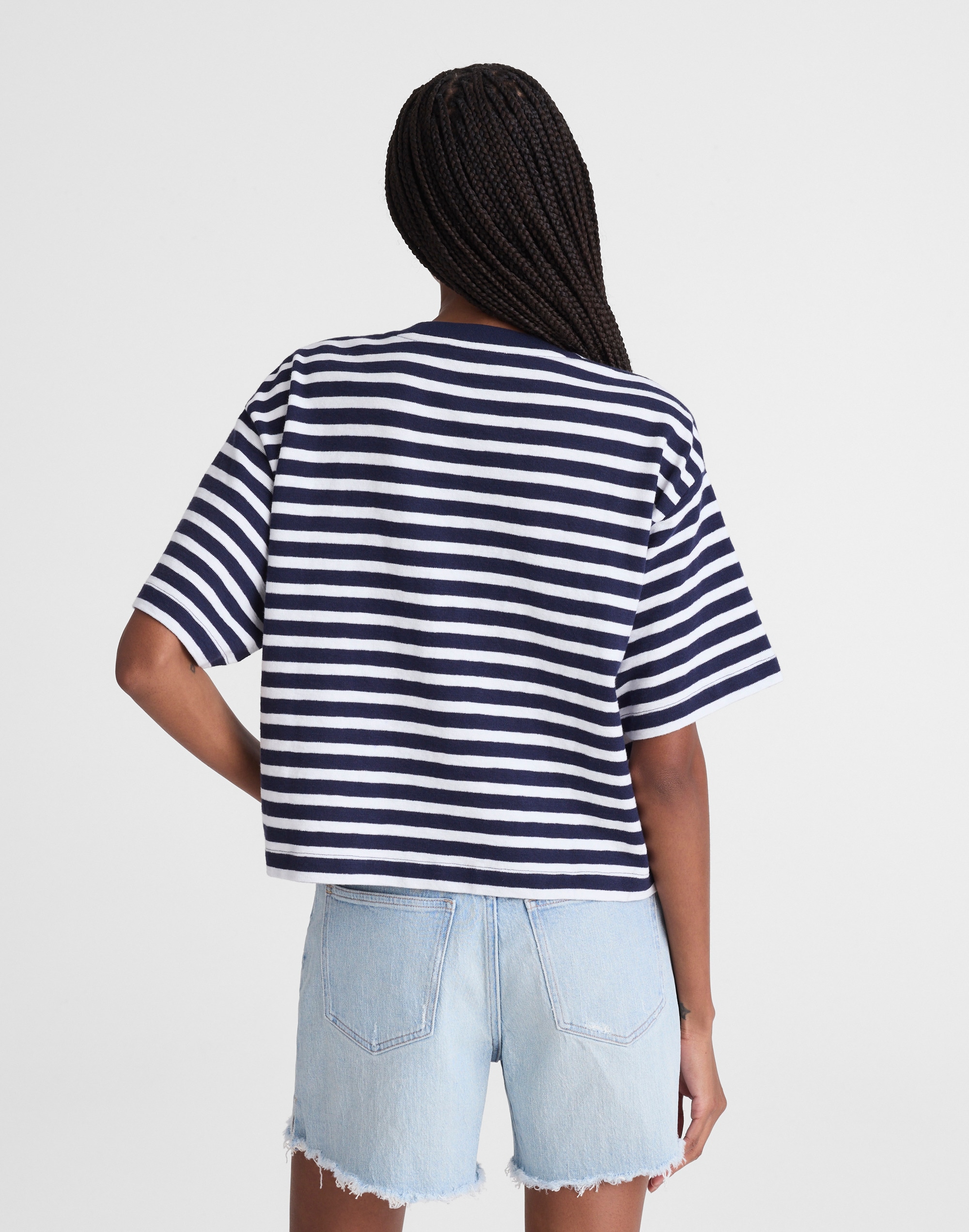 The Easy Crewneck Short-Sleeve Tee