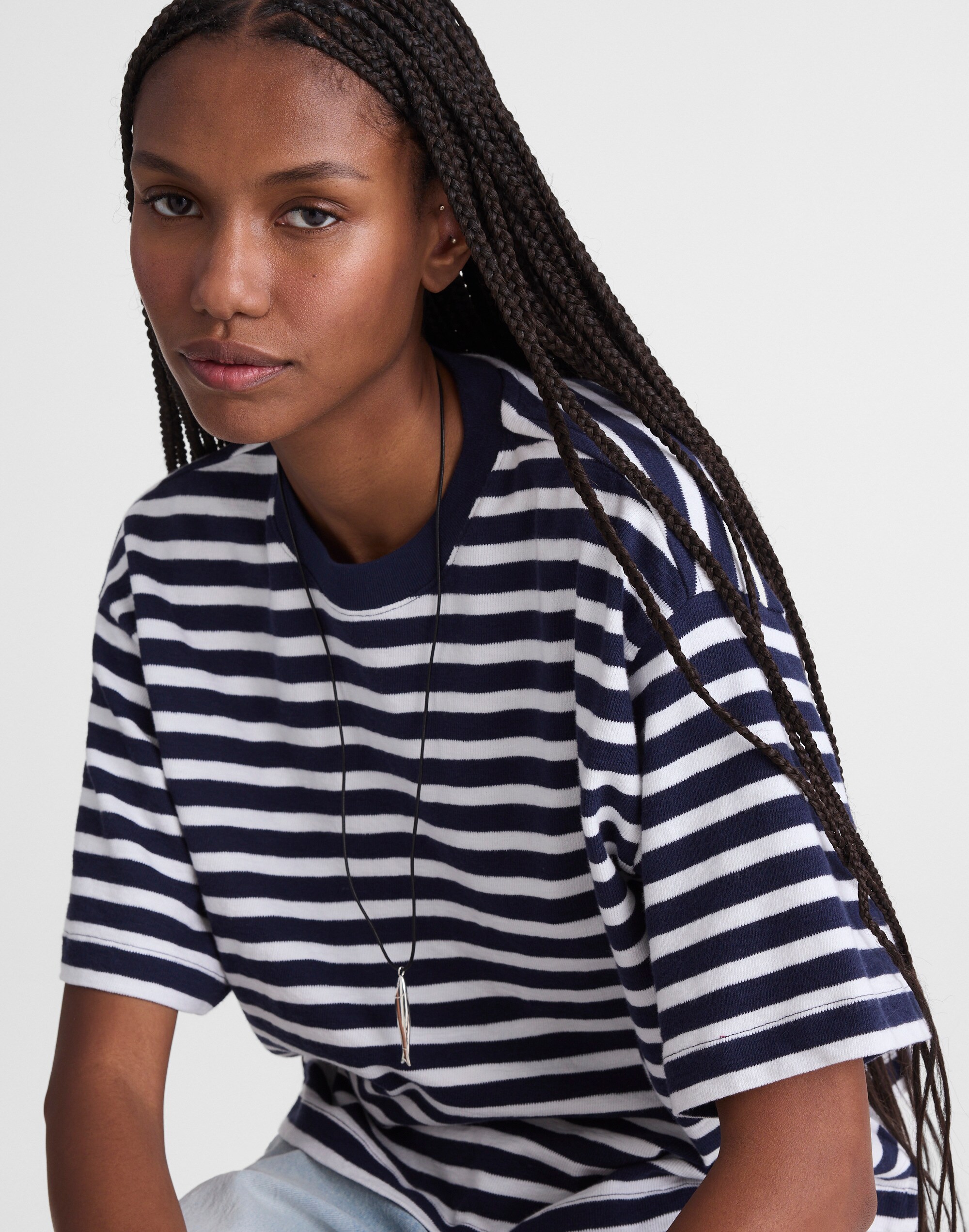 The Easy Crewneck Short-Sleeve Tee