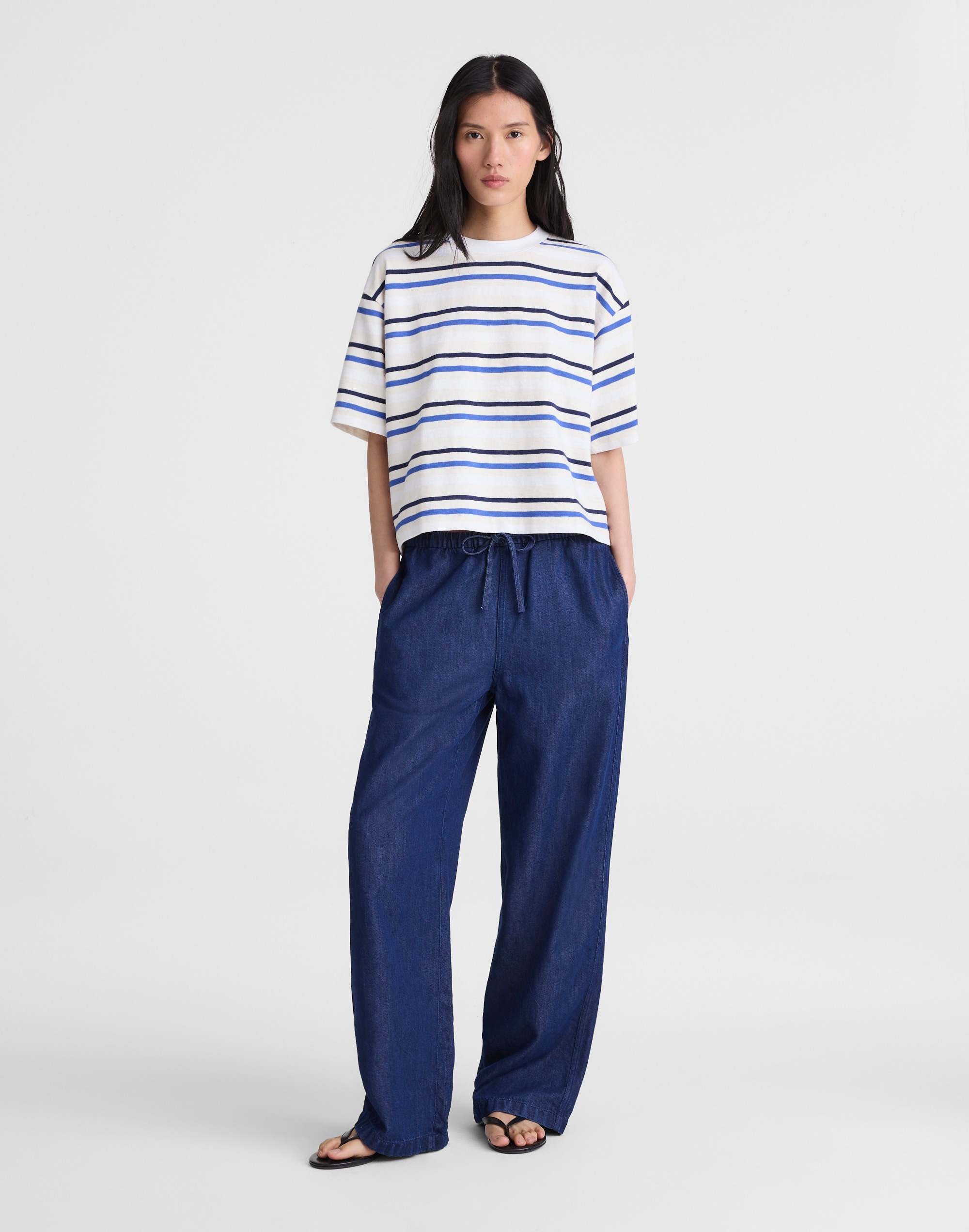 The Easy Crewneck Short-Sleeve Tee