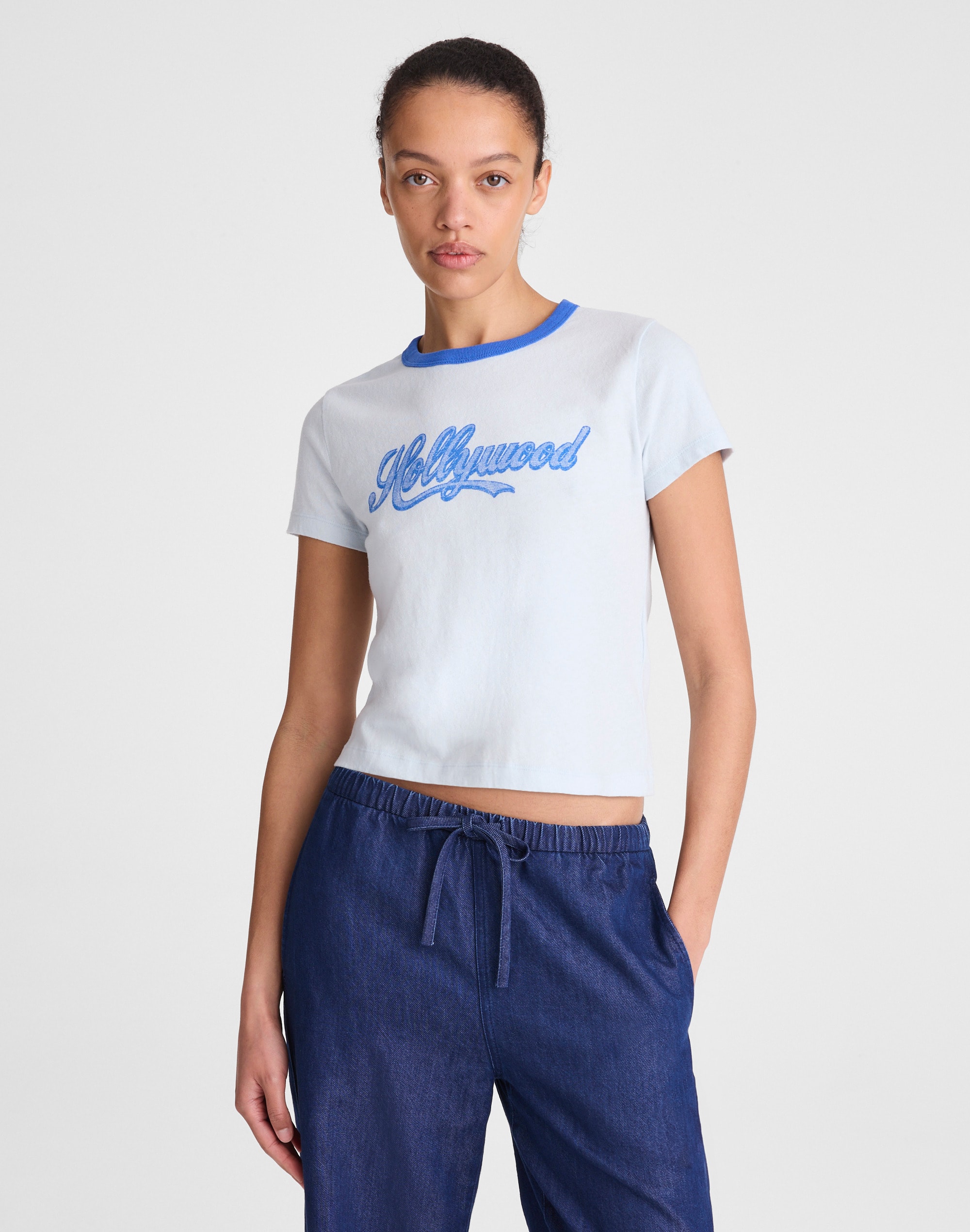 The Relaxed Baby Tee in Vintage Jersey