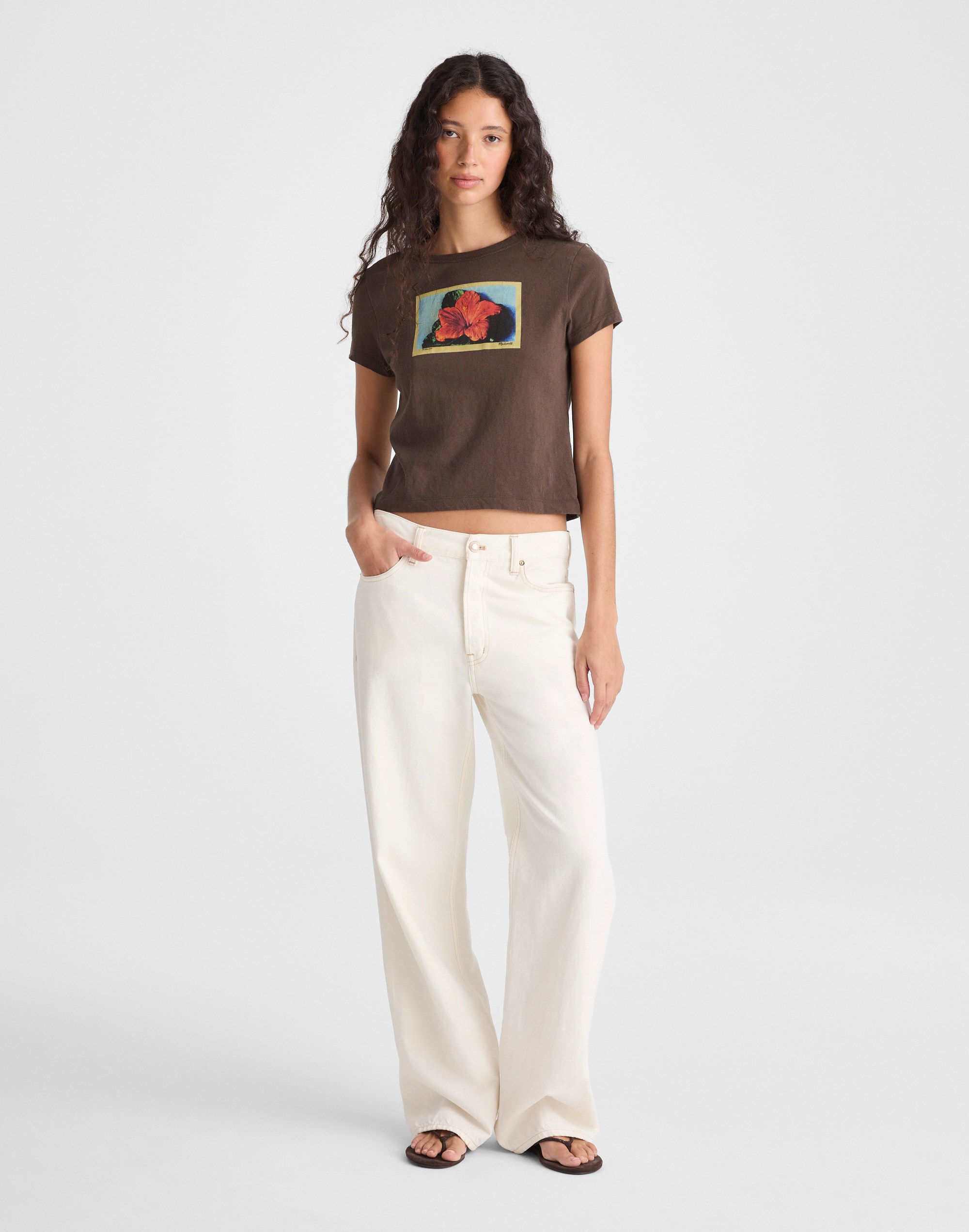 The Relaxed Baby Tee in Vintage Jersey