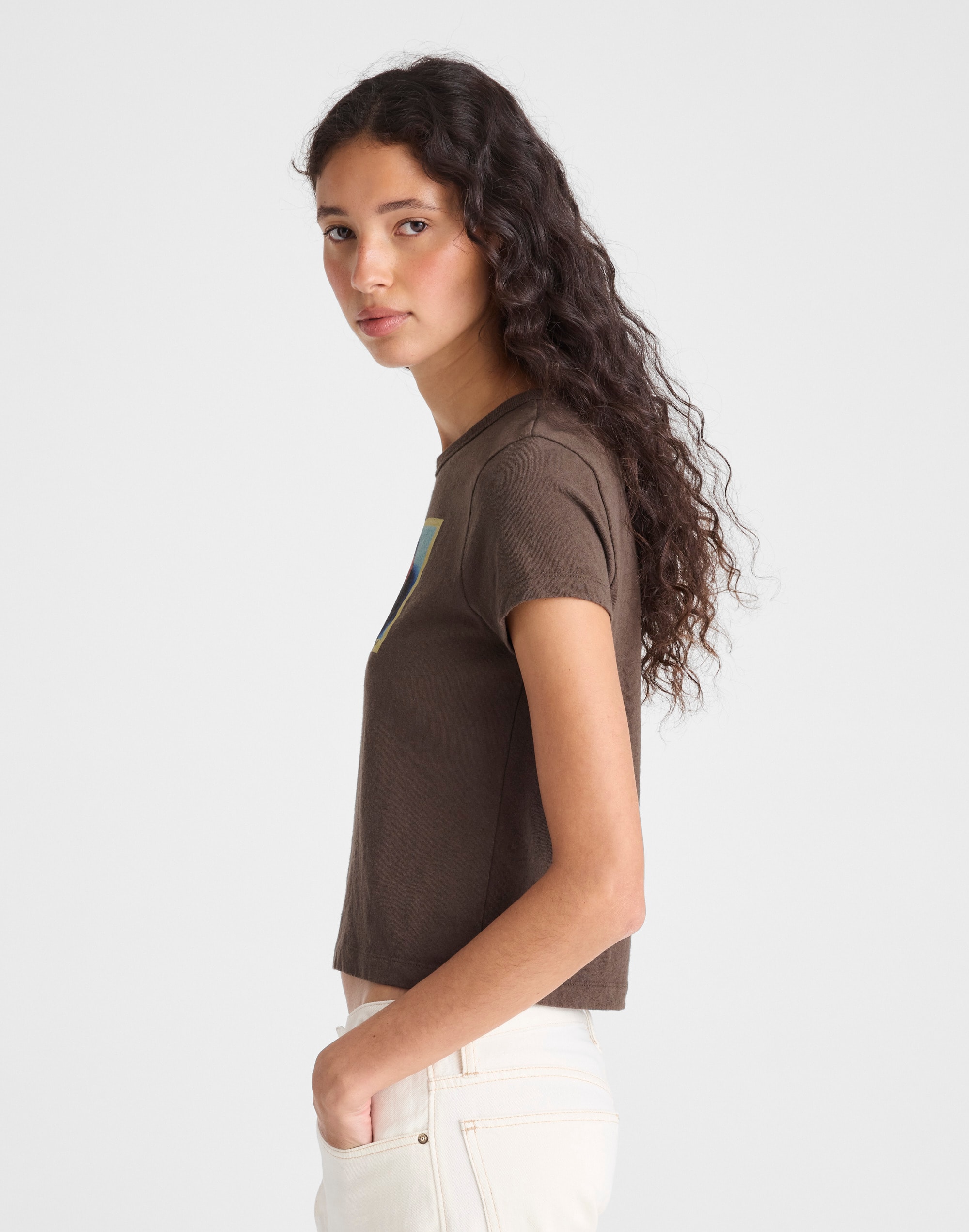 The Relaxed Baby Tee in Vintage Jersey