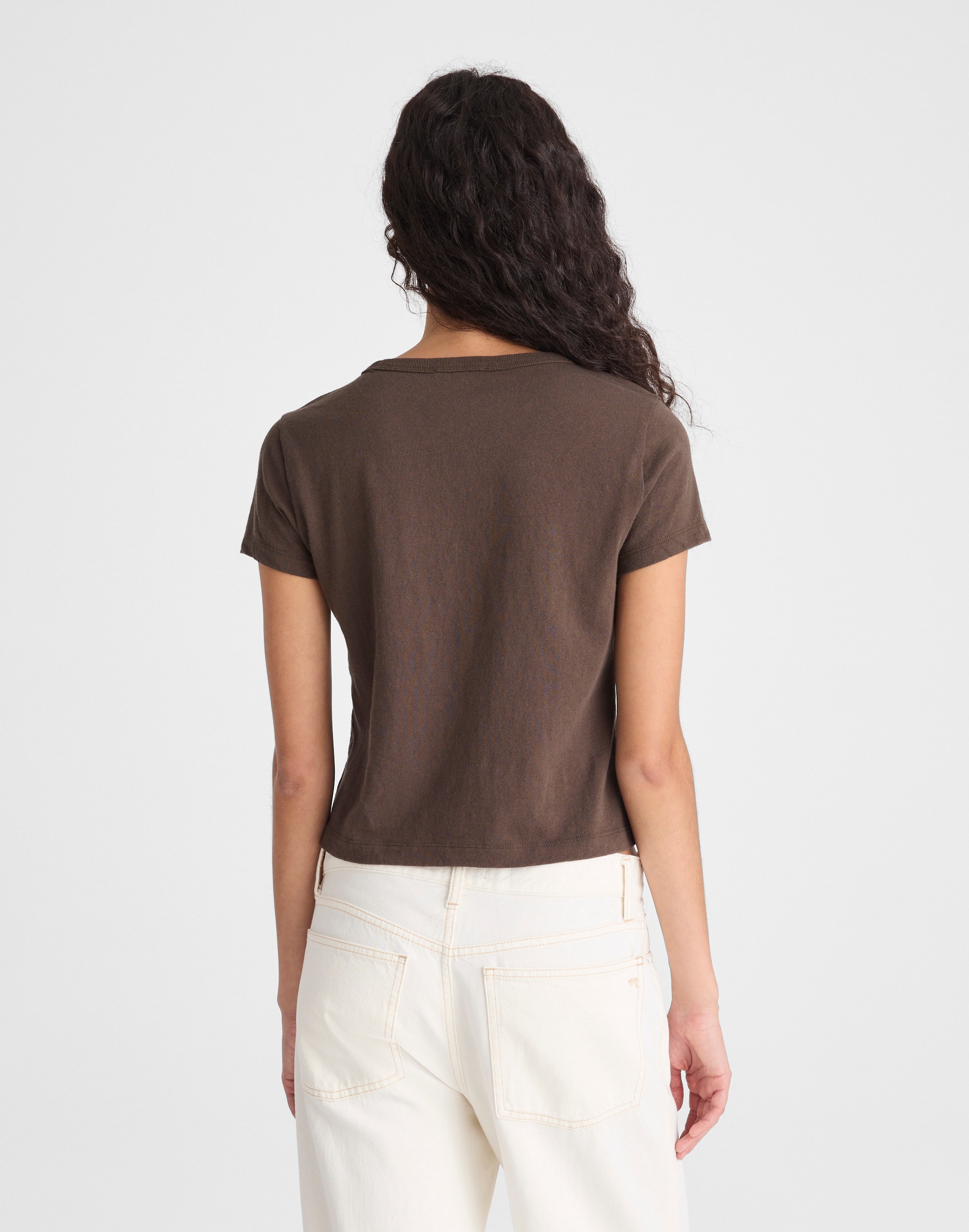The Relaxed Baby Tee in Vintage Jersey