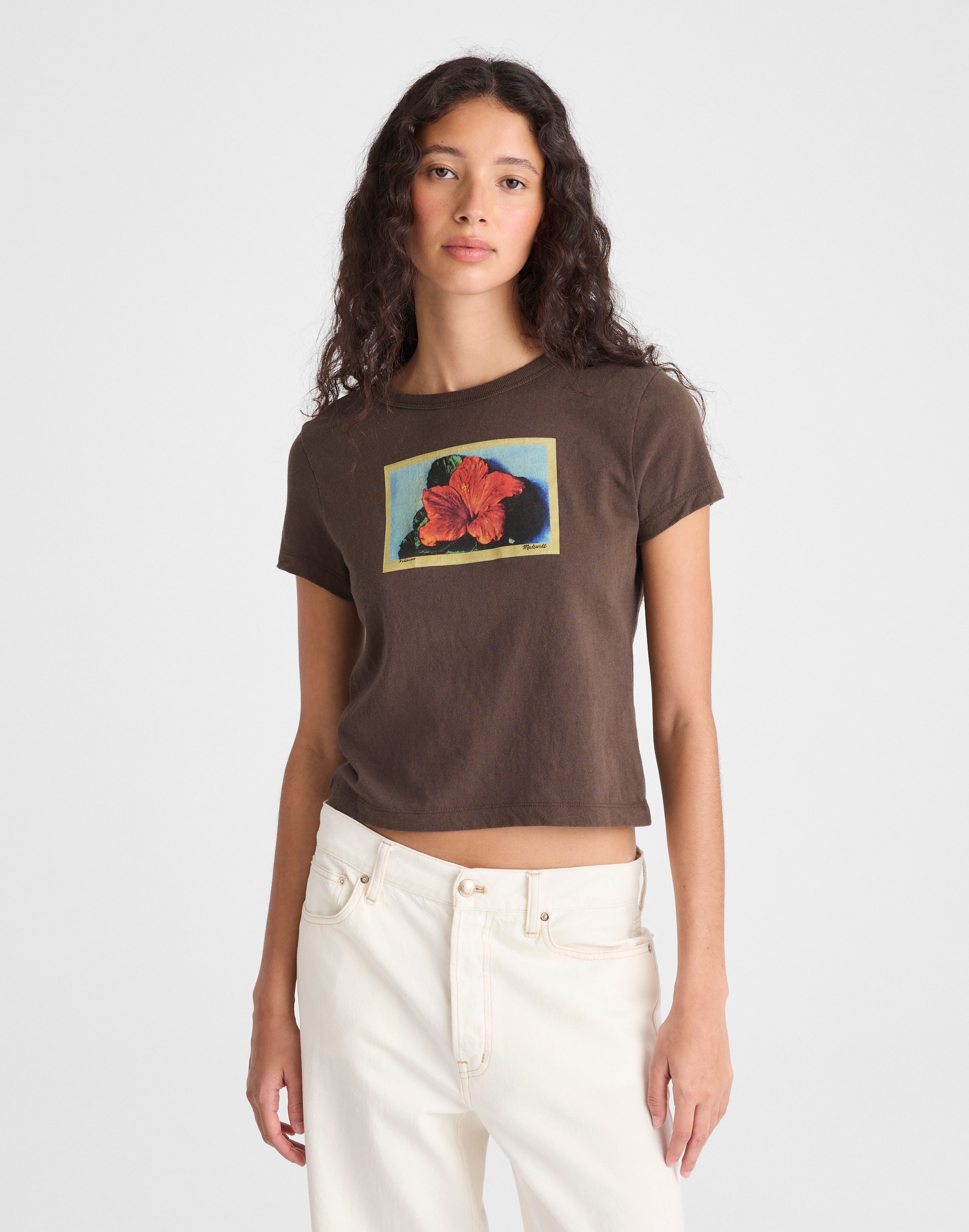 The Relaxed Baby Tee in Vintage Jersey