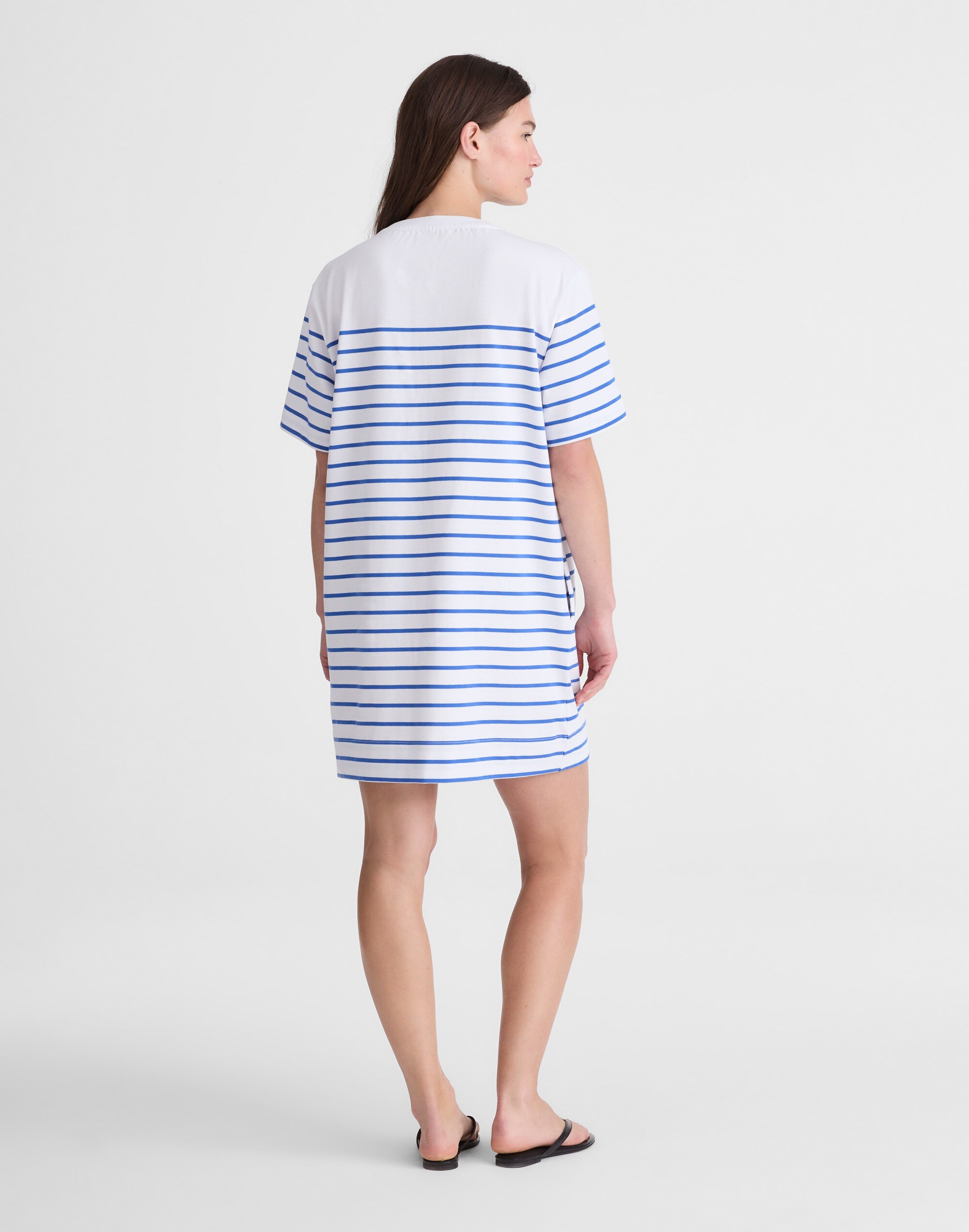 Crewneck Mini T-Shirt Dress