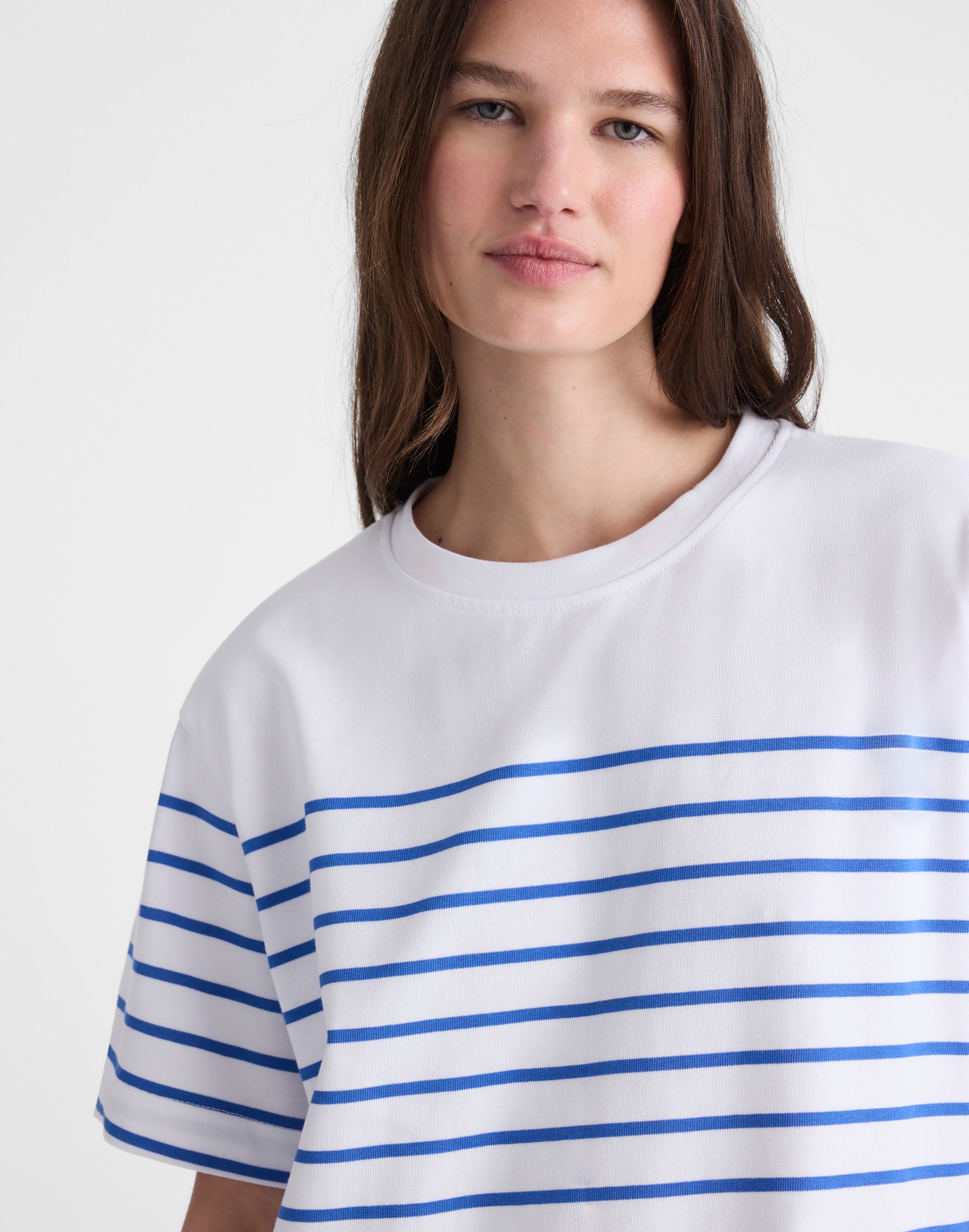 Crewneck Mini T-Shirt Dress