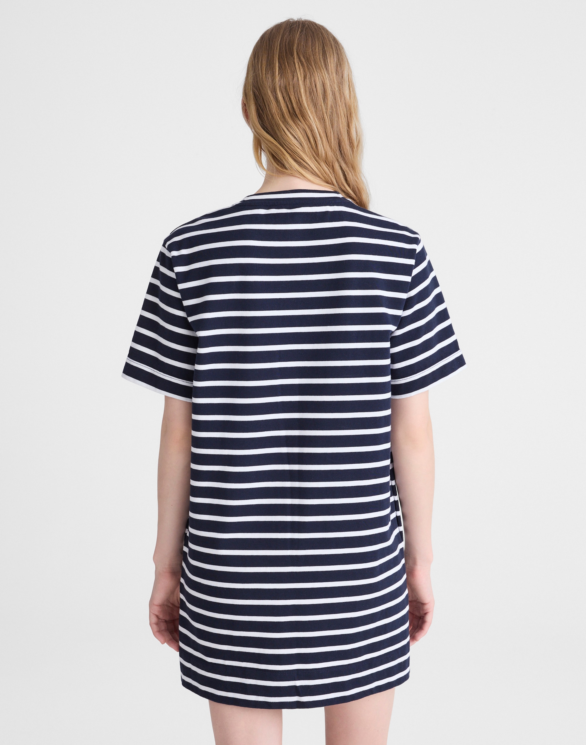 Crewneck Mini T-Shirt Dress