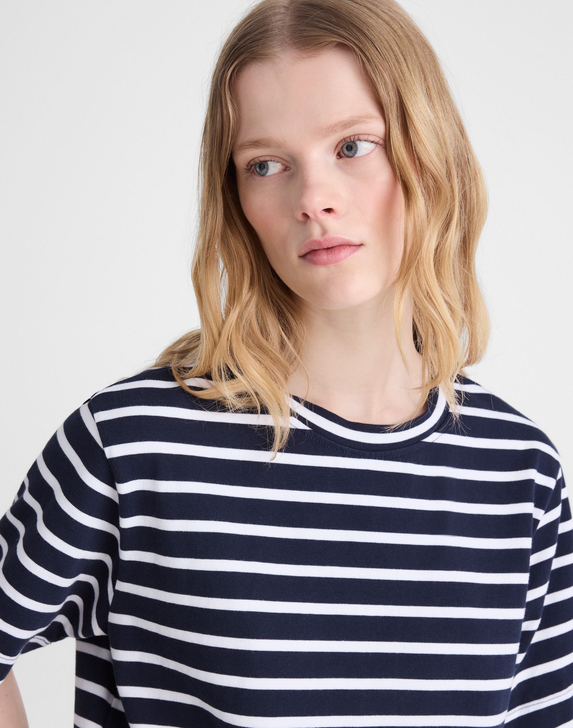 Crewneck Mini T-Shirt Dress