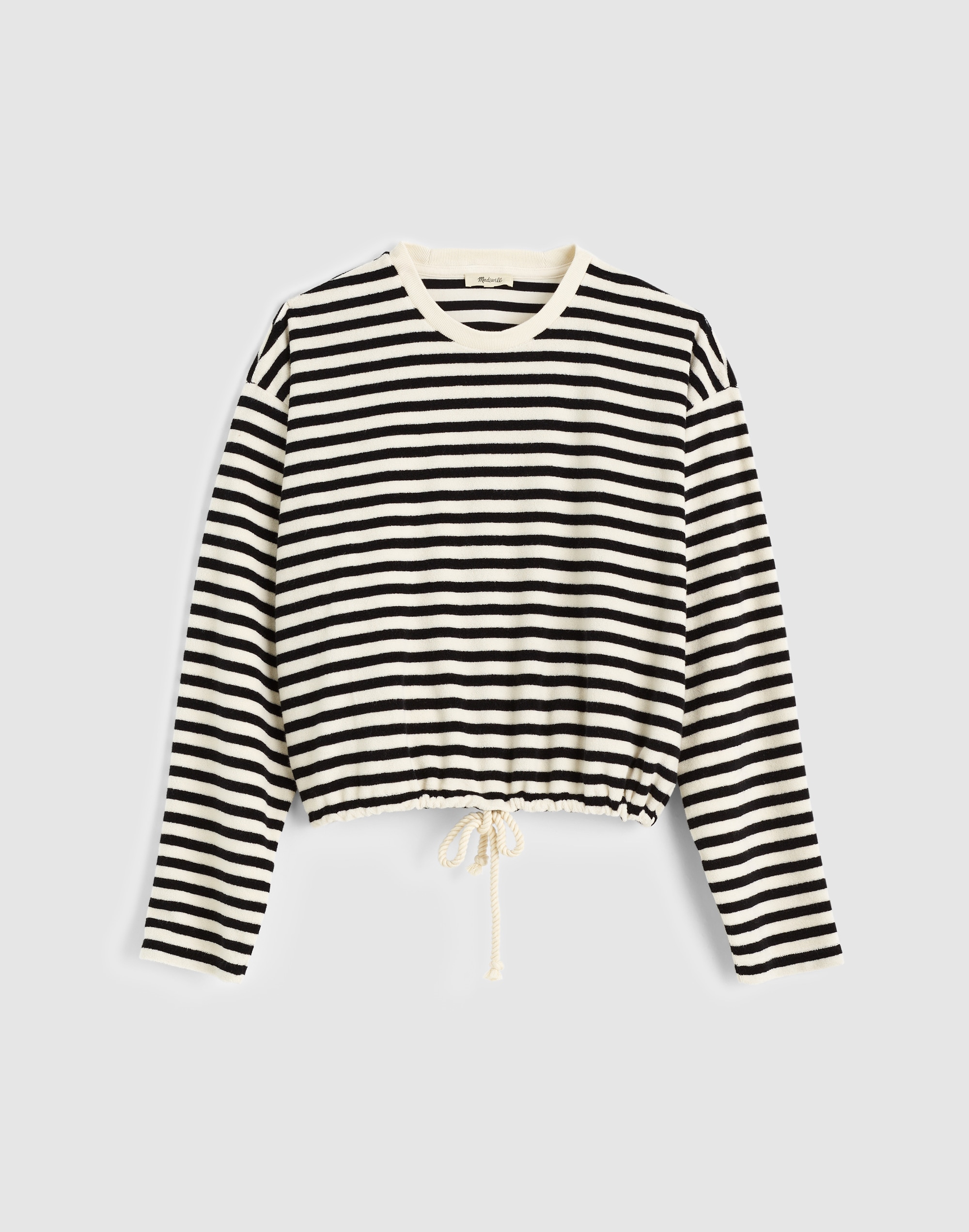 Tie-Waist Top in Terry