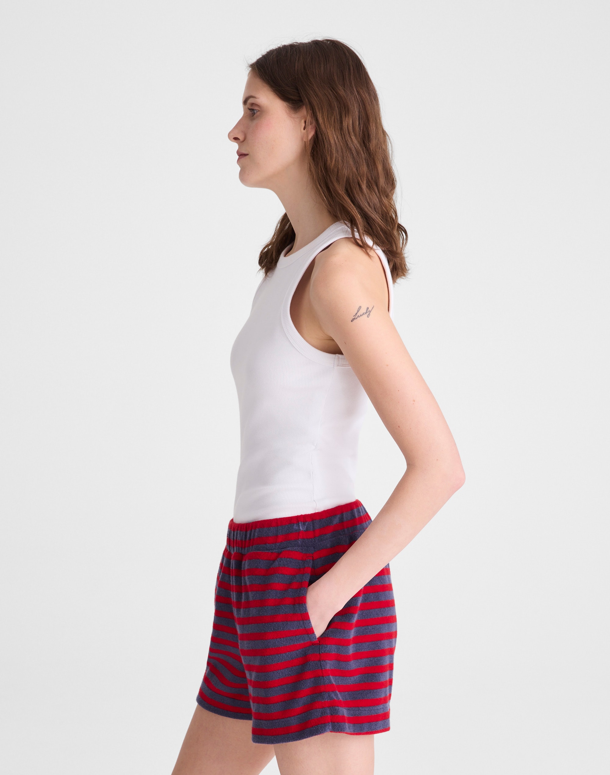 Pull-On Shorts in Terry