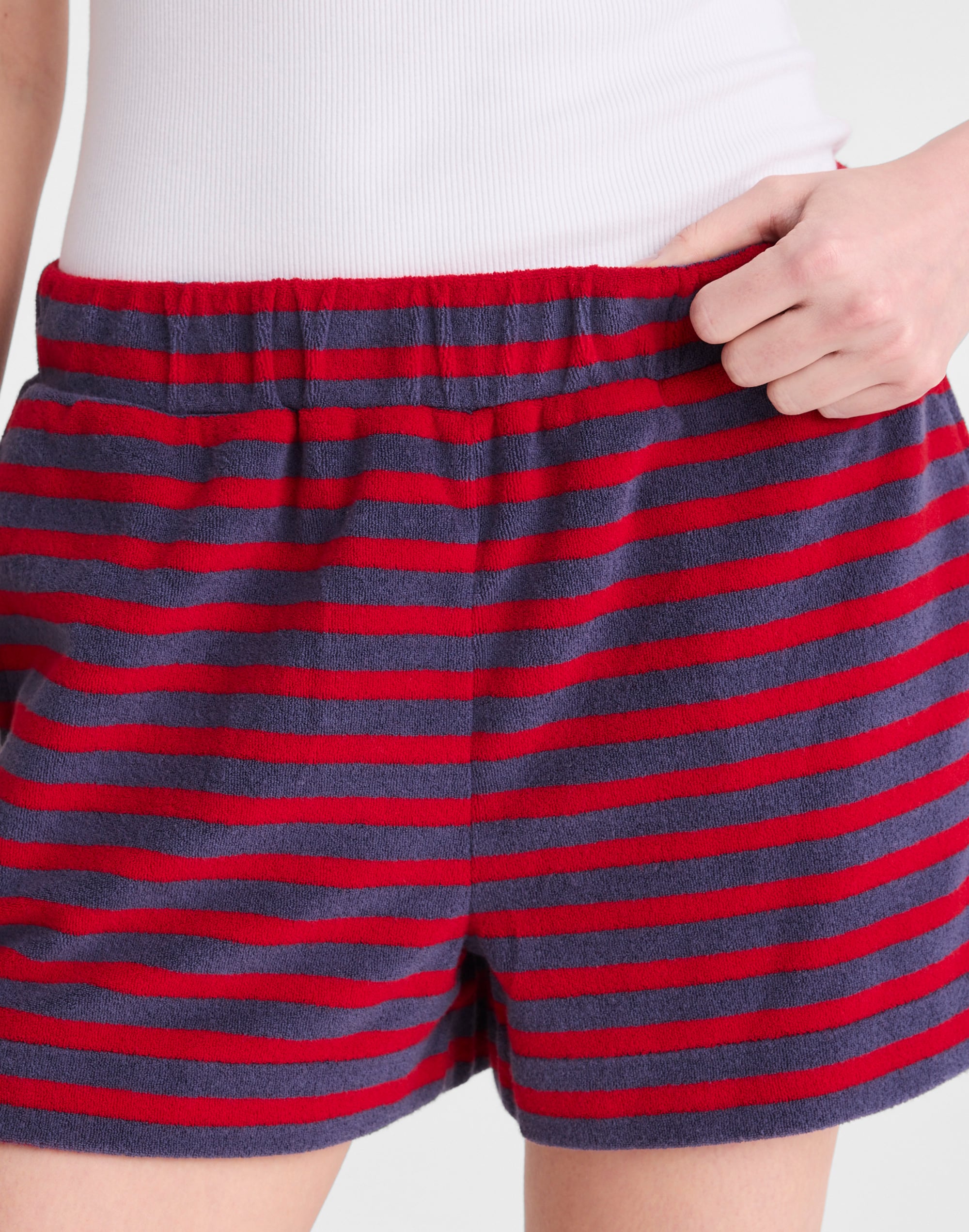Pull-On Shorts in Terry