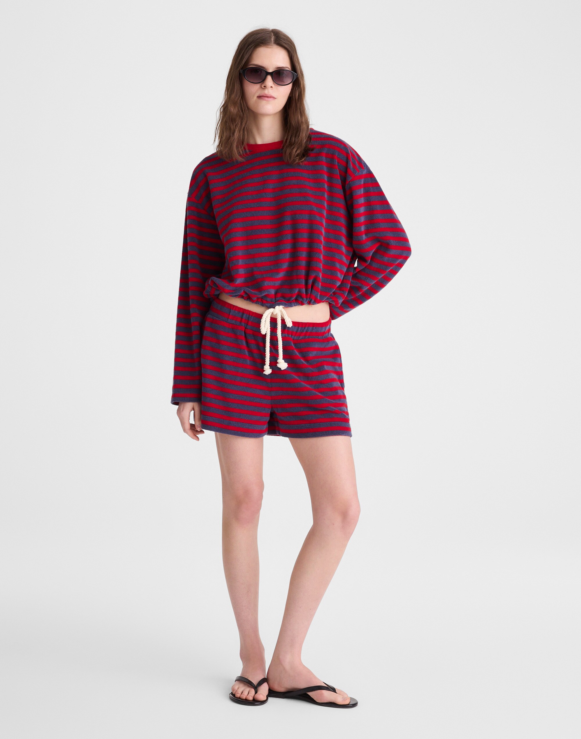 Pull-On Shorts in Terry